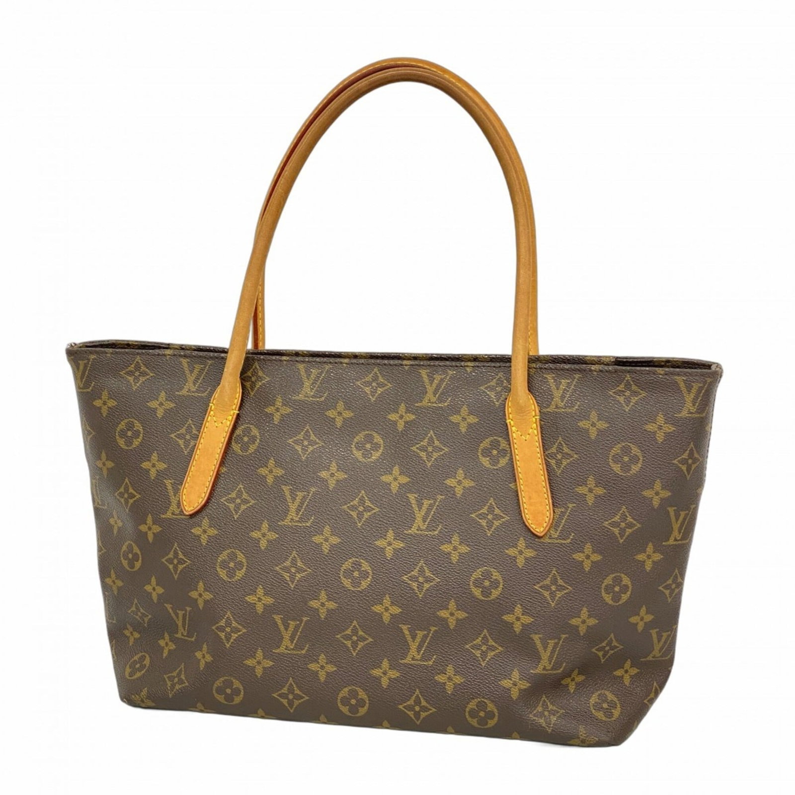 Louis Vuitton Tote Bag: Louis Vuitton Tote Bag Brown Louis Vuitton Tote Bag with Traces of Usage. This used tote bag features the iconic brand's signature monogram pattern and has a sizeable capacity. With its classic design