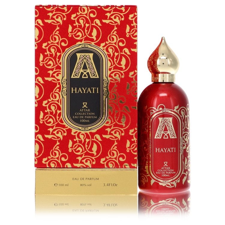 Hayati Perfume By Attar Collection Eau De Parfum Spray (Unisex): Hayati Perfume By Attar Collection Eau De Parfum Spray (Unisex) The Hayati Perfume By Attar Collection Eau De Parfum Spray is a 3.4 oz fragrance available in unisex form, with a total weight of 500 gr