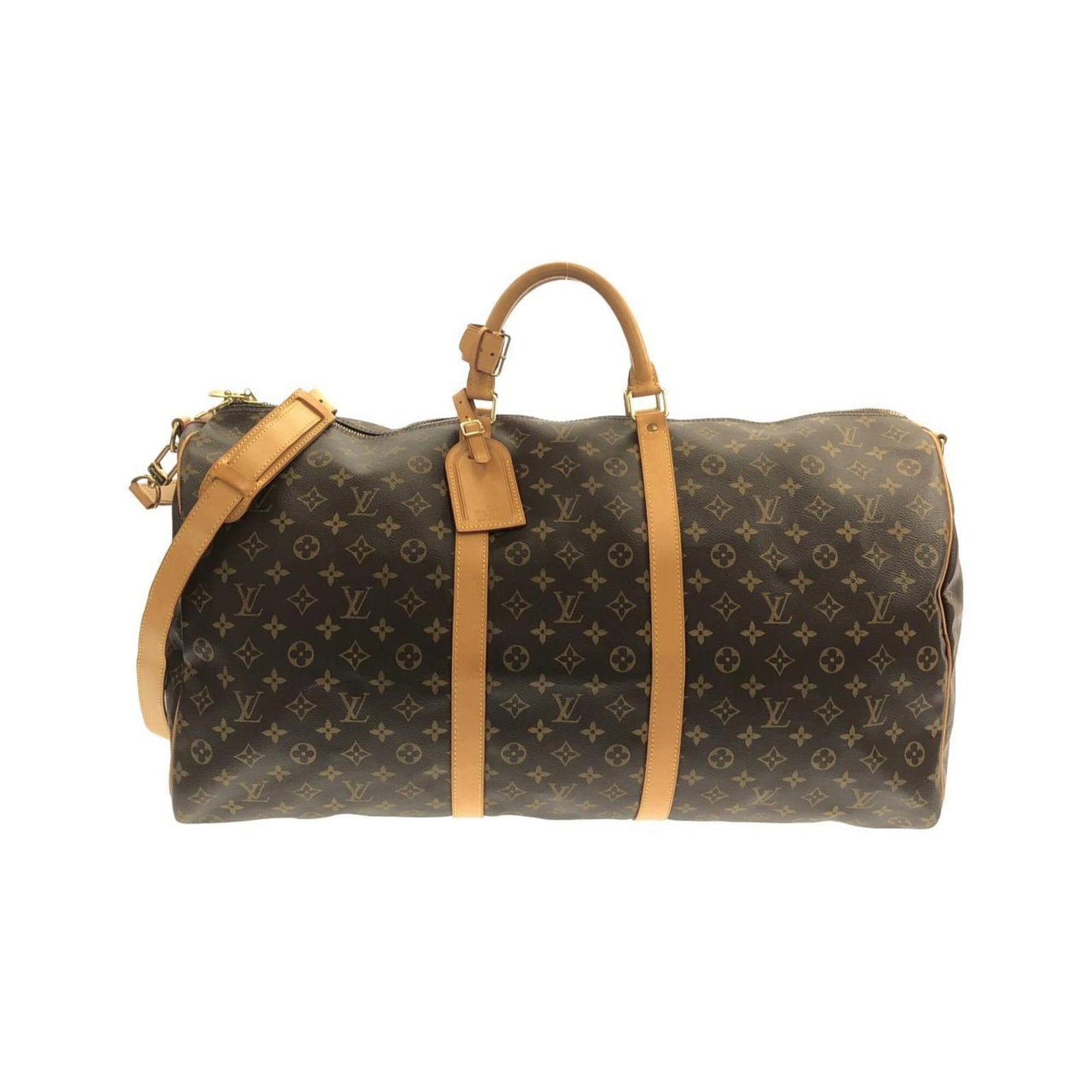 Louis Vuitton Boston Bag Coated Canvas: Louis Vuitton Boston Bag Coated Canvas The Louis Vuitton Boston Bag Coated Canvas is a stylish and versatile accessory. This used bag features coated canvas material, gold hardware, and a classic marr