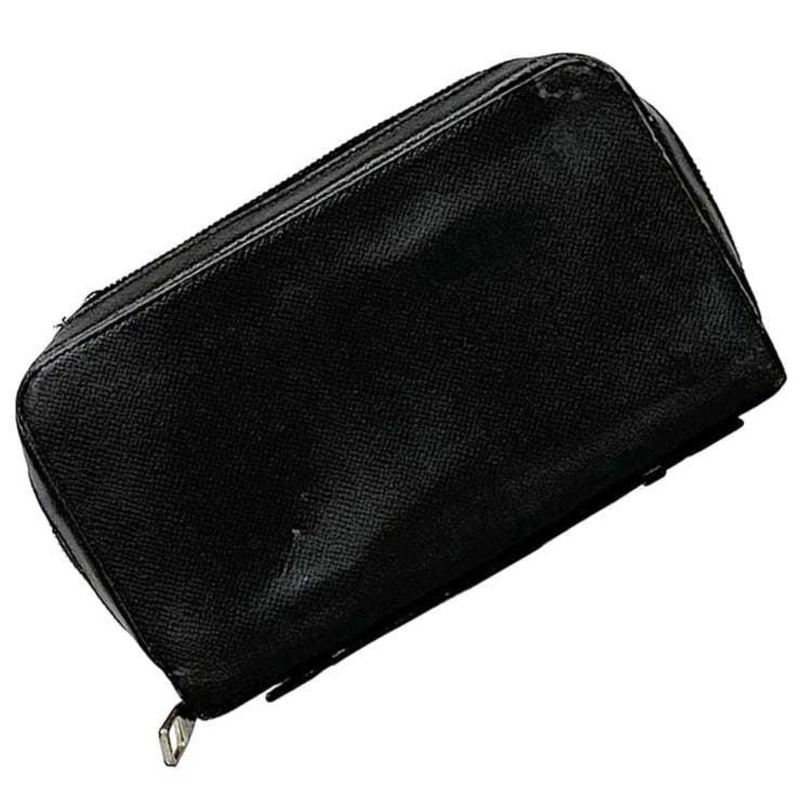 Louis Vuitton Long Wallet (Bi-Fold) Taiga Leather: Louis Vuitton Long Wallet (Bi-Fold) Taiga Leather Taiga Leather Louis Vuitton Long Wallet (Bi-Fold) boasts its distinctive Ardoise and Black color combination. With a size of 13cm x 4cm, this bi-fold 
