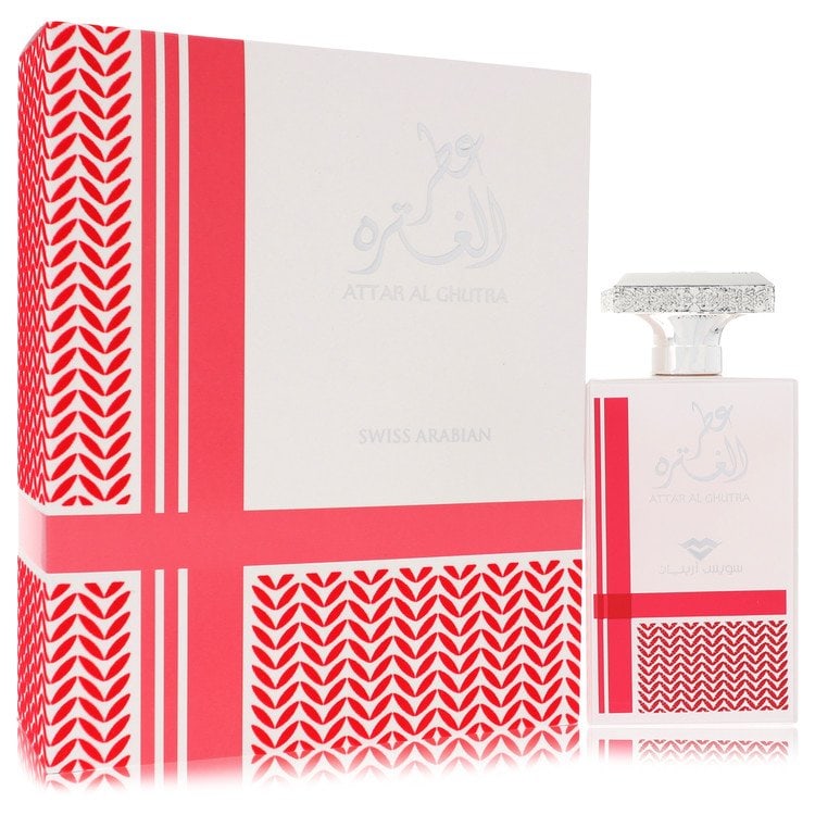 Attar Al Ghutra Cologne By Swiss Arabian Eau De Parfum Spray: Attar Al Ghutra Cologne By Swiss Arabian Eau De Parfum Spray Swiss Arabian's Attar Al Ghutra Cologne By Eau De Parfum Spray is a classic fragrance designed for men. This 3.4 oz eau de parfum spray fea