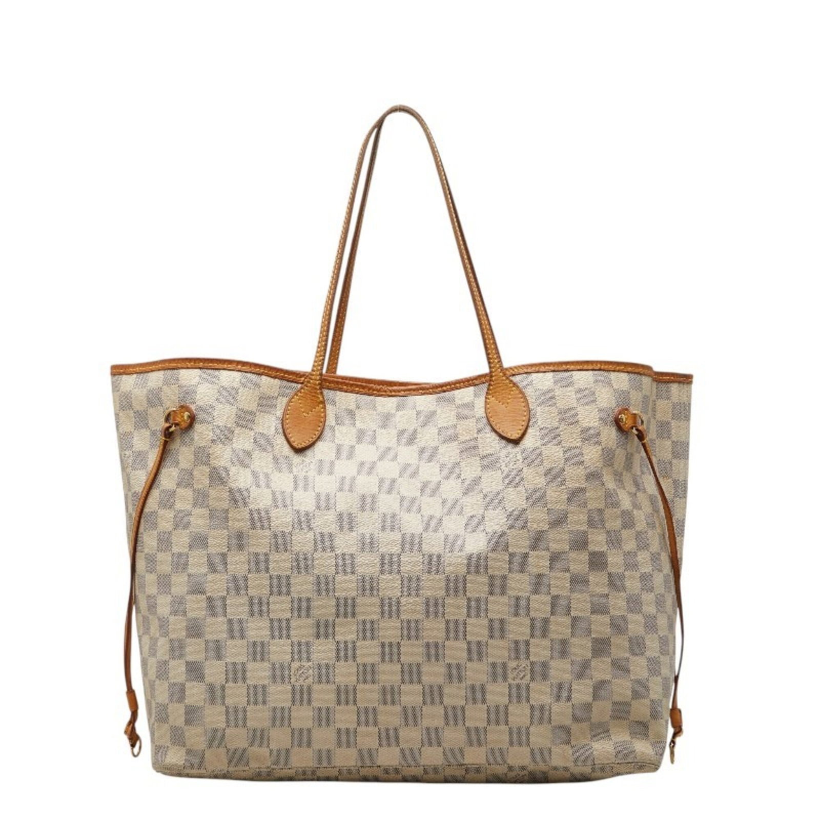 Louis Vuitton Shoulder Bag Tote Bag Pvc Leather: Louis Vuitton Shoulder Bag Tote Bag Pvc Leather The Louis Vuitton Shoulder Bag Tote Bag in Pvc Leather offers a stylish and functional design. With its classic brown and white color combination, this
