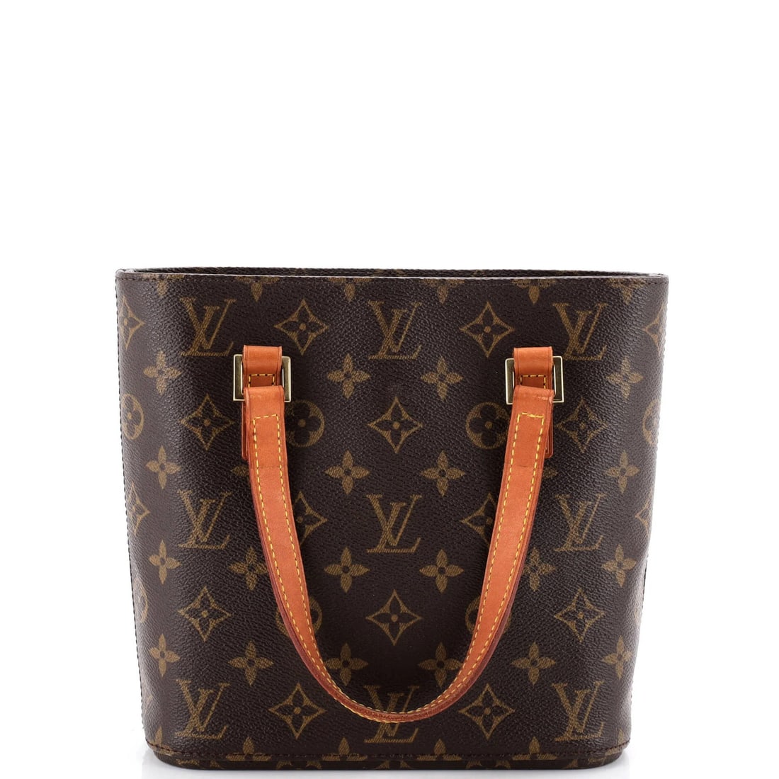 Vuitton Tote Canvas Monogram Tote Louis: Vuitton Tote Canvas Monogram Tote Louis Brown Vuitton Tote with Monogram Canvas PM Exterior and Brown Fabric Interior. This Louis Vuitton tote features minor scuffs, creases, and discoloration on exte