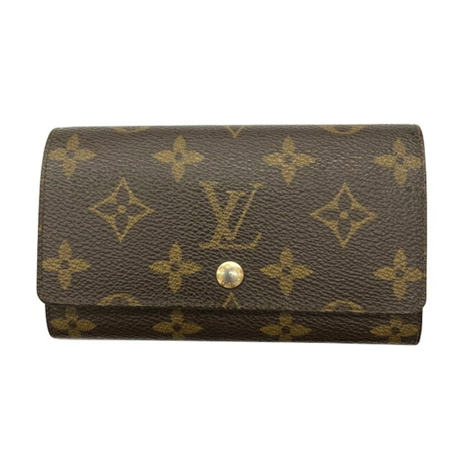 Louis Vuitton Middle Wallet (Bi-Fold) Monogram: Louis Vuitton Middle Wallet (Bi-Fold) Monogram The Louis Vuitton Middle Wallet (Bi-Fold) Monogram offers a stylish and functional accessory for everyday use. With its iconic monogram pattern and bi-fo