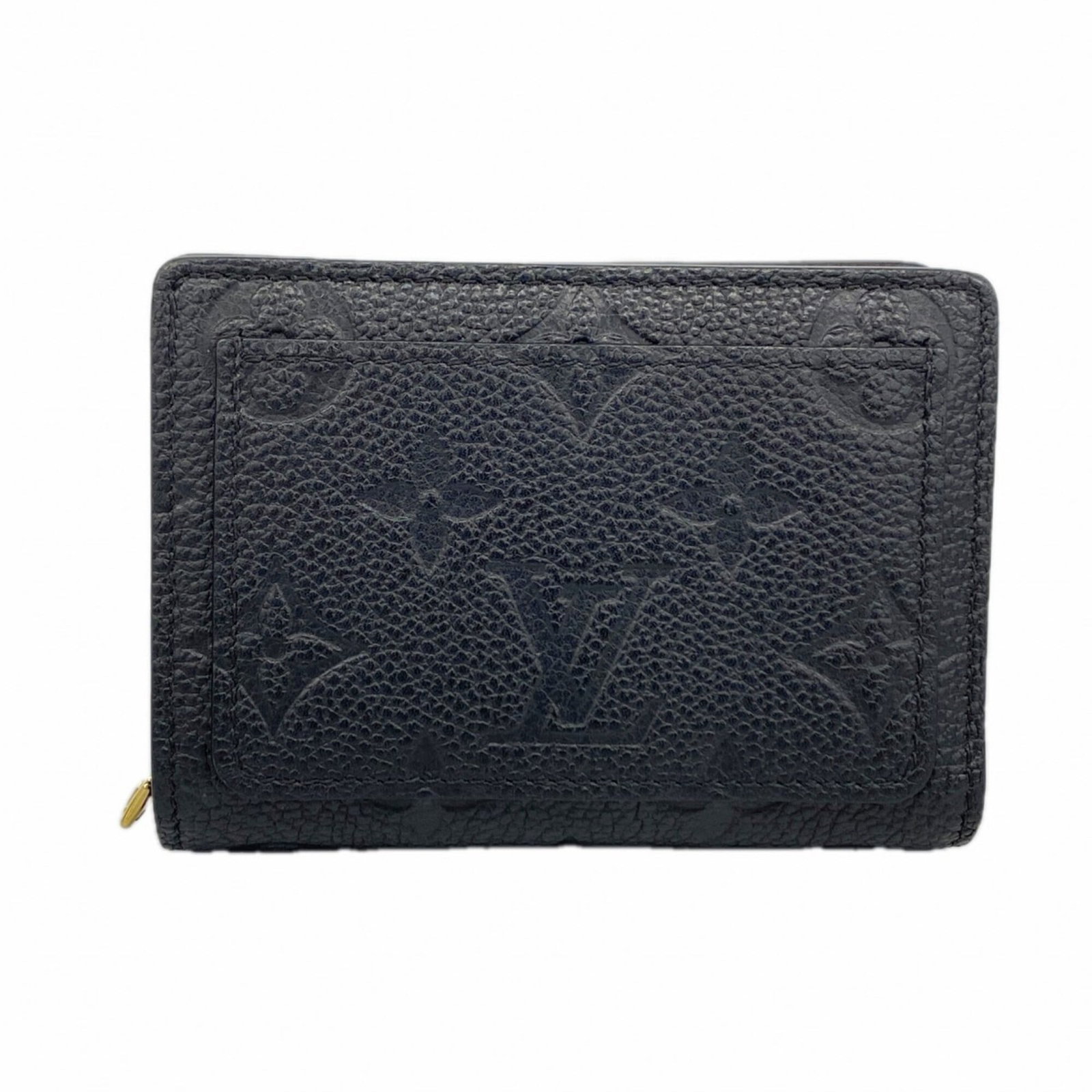 Louis Vuitton Wallet (Bi-Fold): Louis Vuitton Wallet (Bi-Fold) This Louis Vuitton bi-fold wallet features a classic design with a Noir finish. With its sturdy construction and timeless style, it has been well-loved and shows signs o