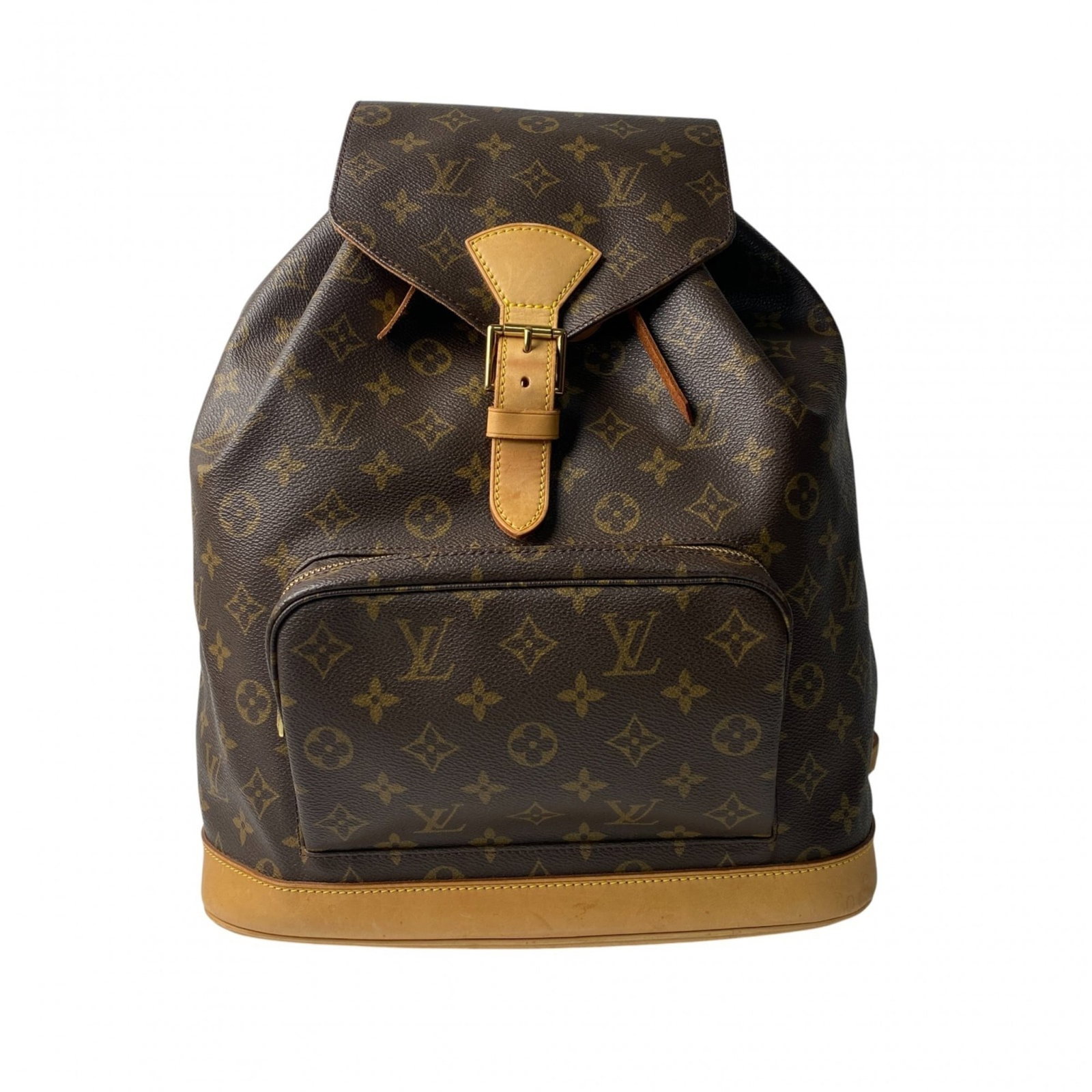 Louis Vuitton Backpack Pvc Leather: Louis Vuitton Backpack Pvc Leather The Louis Vuitton Backpack Pvc Leather features a classic design with a distinctive brown color and premium materials. Made from high-quality pvc leather and durable