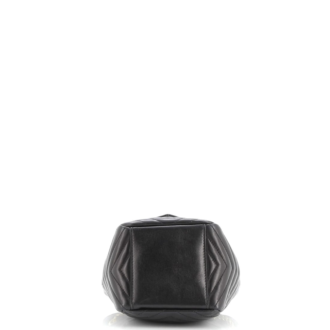 Chevron Leather Mini Bag - 4
