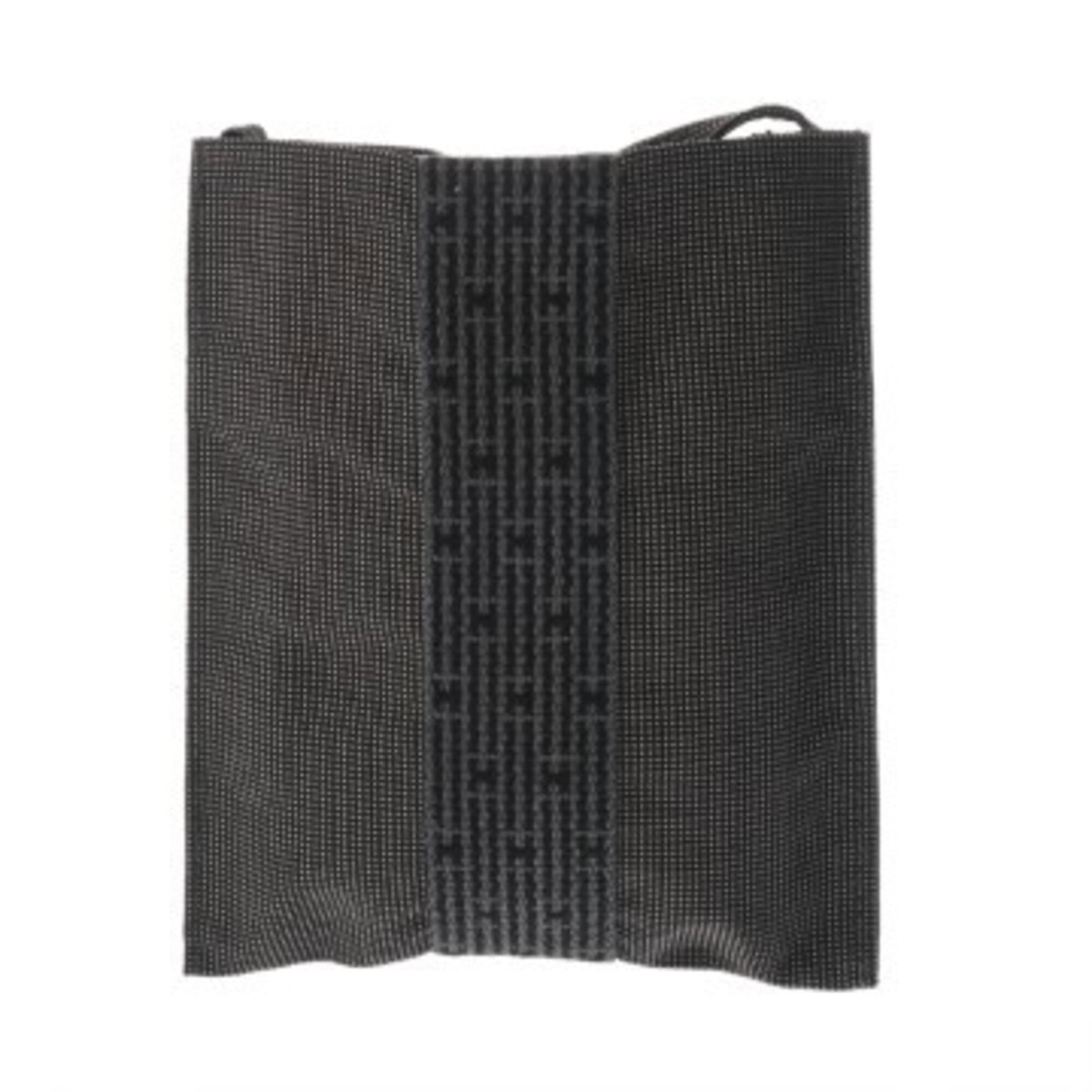 Hermes Pochette Shoulder Bag Canvas: Hermes Pochette Shoulder Bag Canvas The Hermes Pochette Shoulder Bag Canvas is a versatile and stylish accessory featuring a timeless canvas design in gray. With its classic silver hardware, this shou