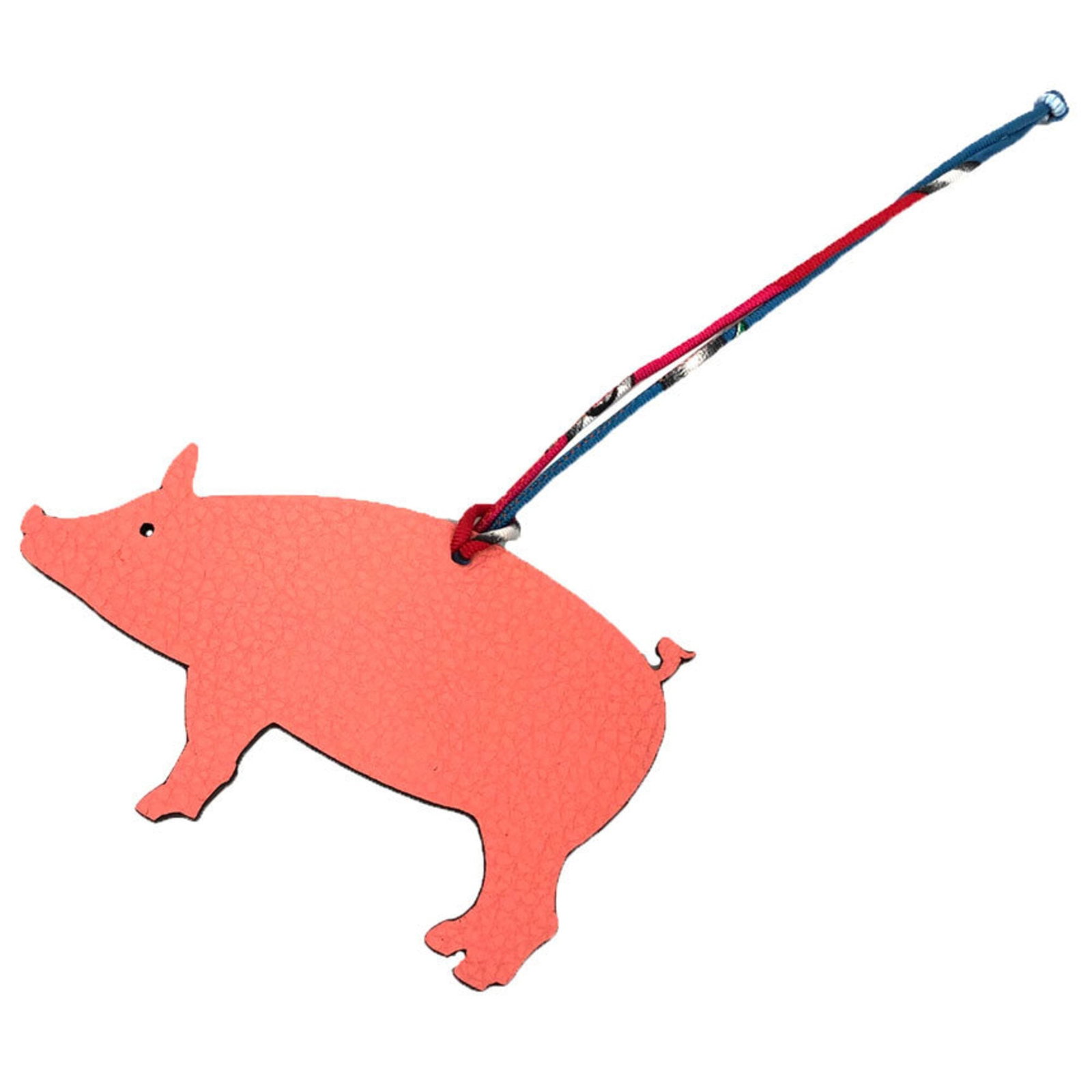 Hermes Handbag Charm Leather: Hermes Handbag Charm Leather Authentic Hermes Handbag Charm Leather. Made from high-quality leather, this charm features a classic design with a timeless brown color and a striking pink accent. The it