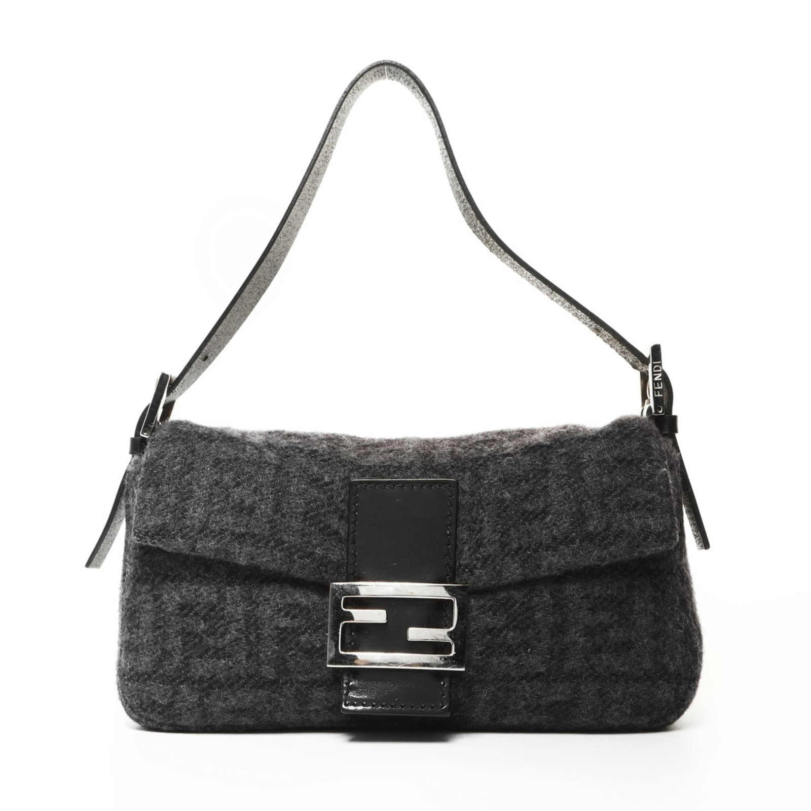 Fendi Shoulder Bag Wool (1 of 13)