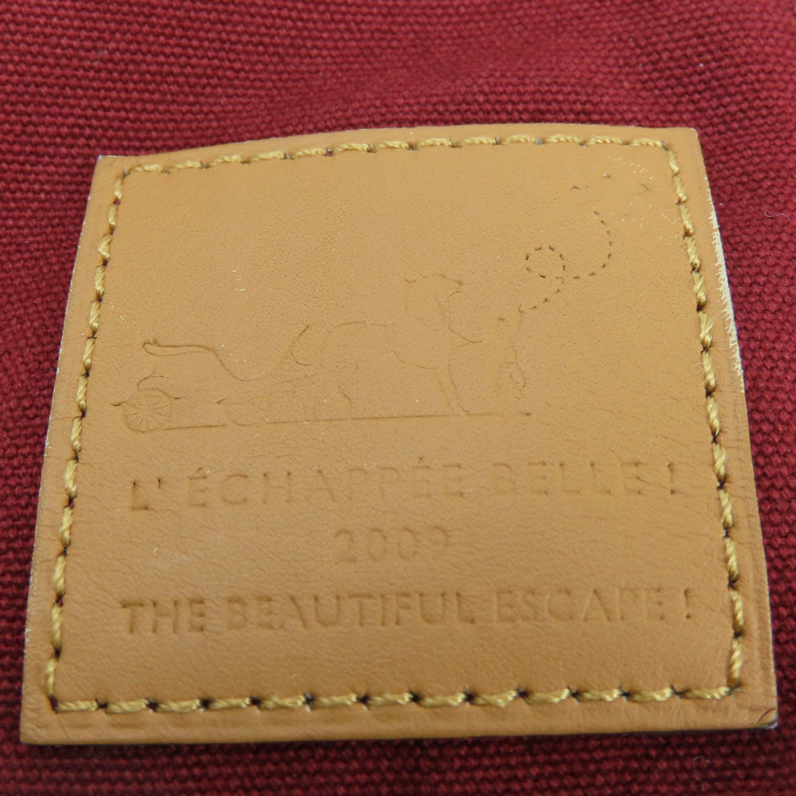 Hermes Pouch Cotton Leather - 3
