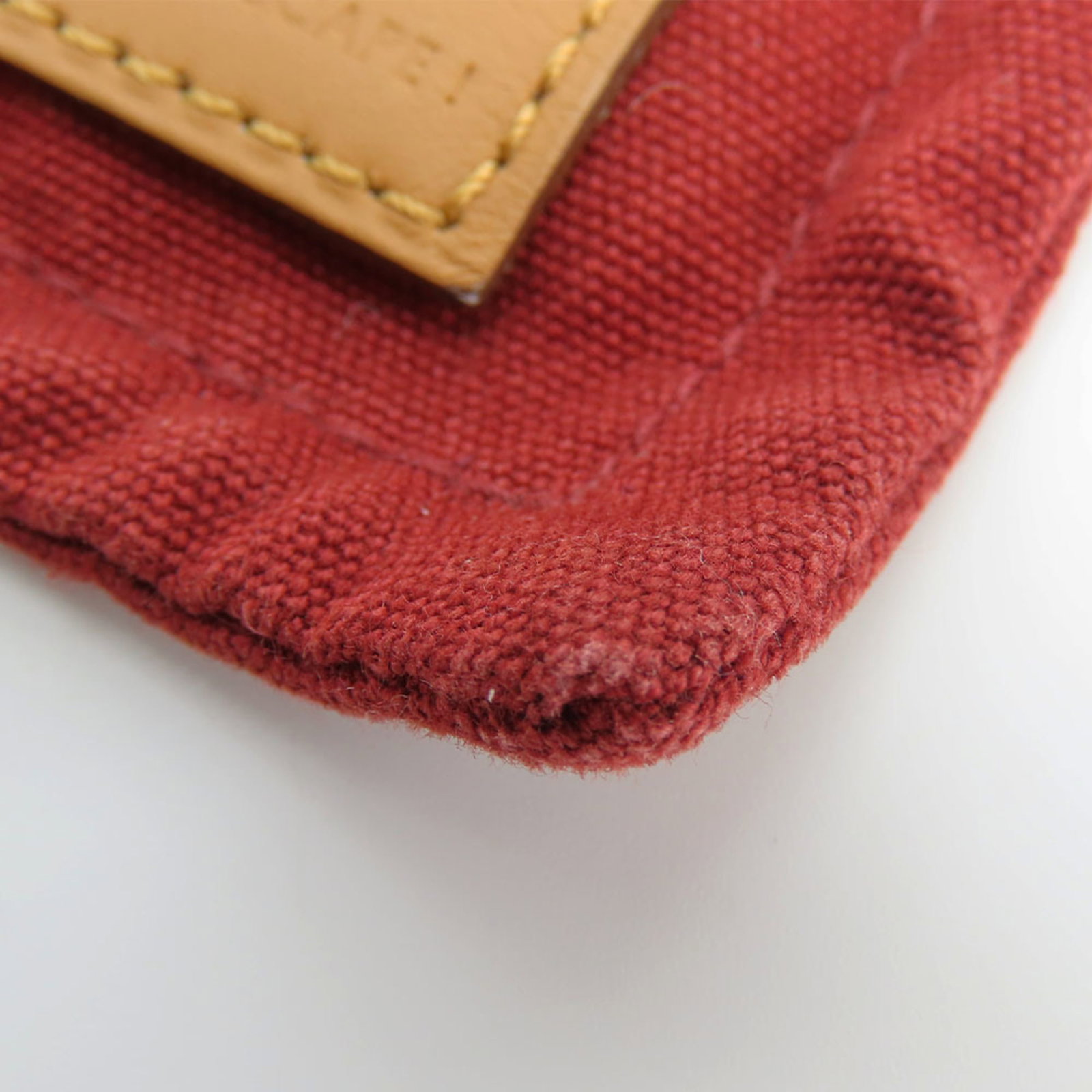 Hermes Pouch Cotton Leather - 4