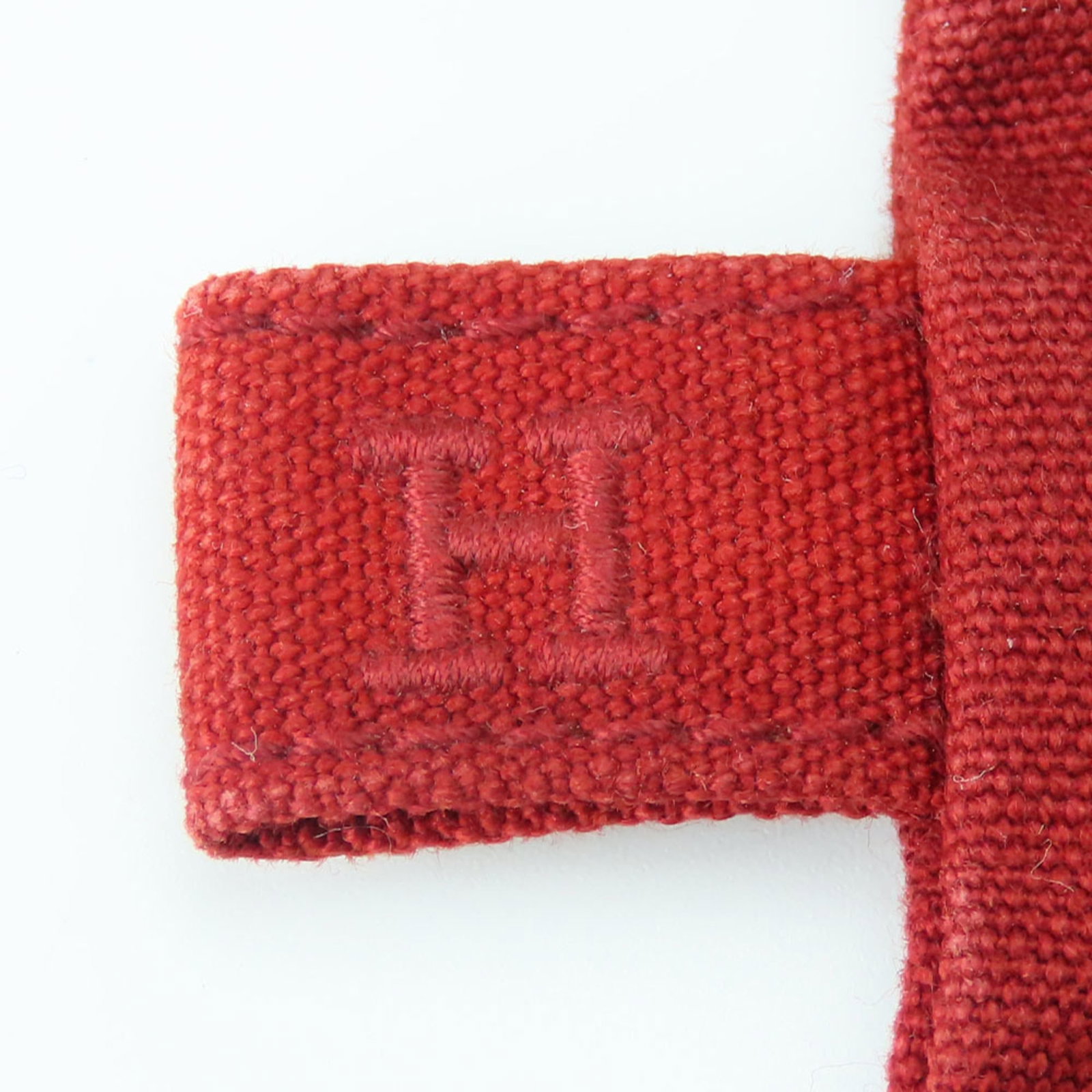 Hermes Pouch Cotton Leather - 6