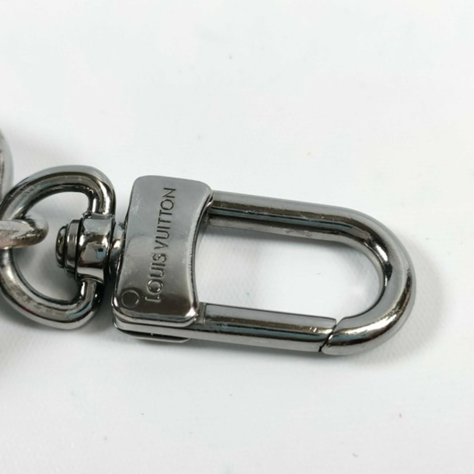Louis Vuitton Keyring Metal Monogram Eclipse - 4