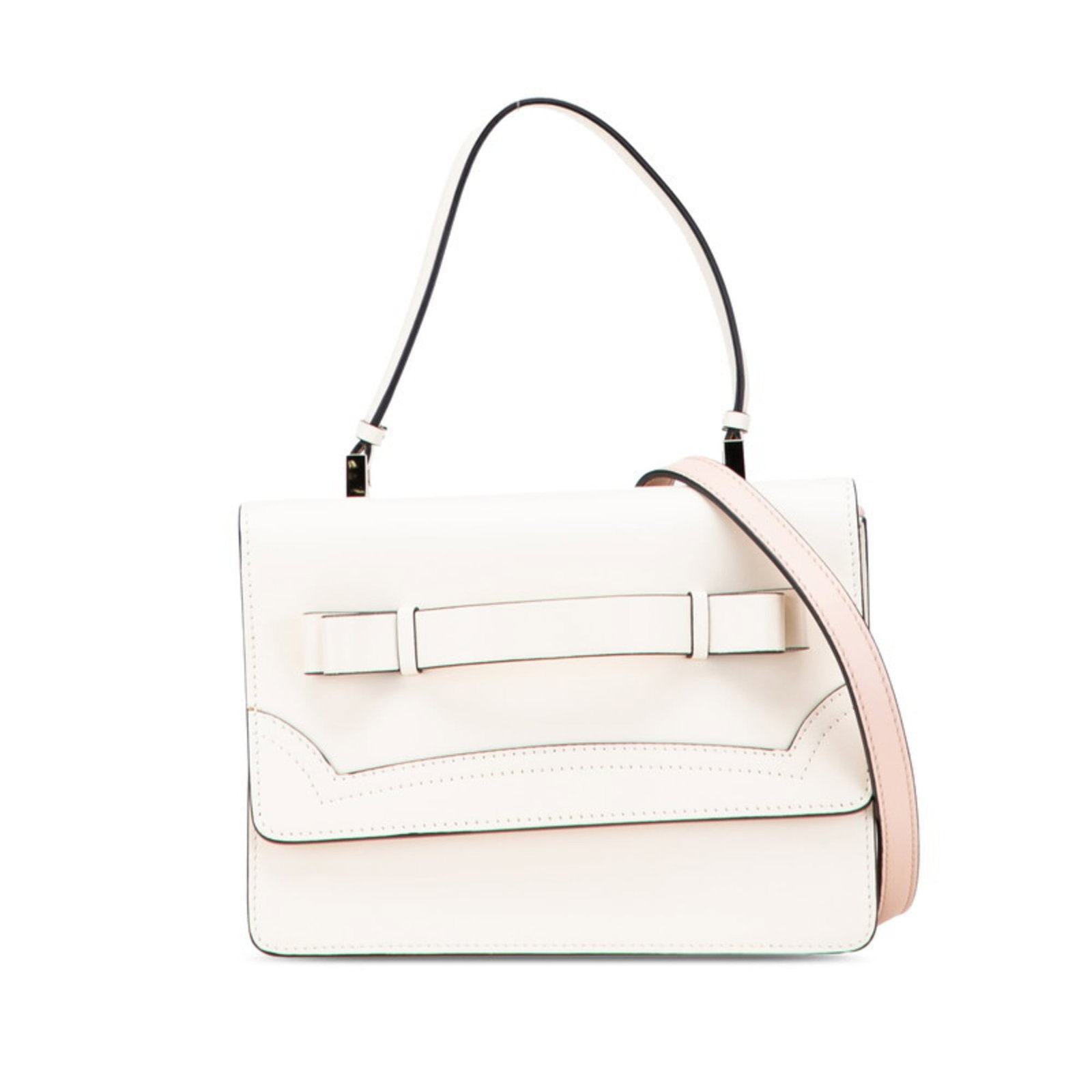 Valentino Handbag Shoulder Bag Leather: Valentino Handbag Shoulder Bag Leather Valentino's iconic leather shoulder bag boasts a striking pink hue and sleek design. With its durable magnet closure and adjustable strap drop of 55cm, this vers