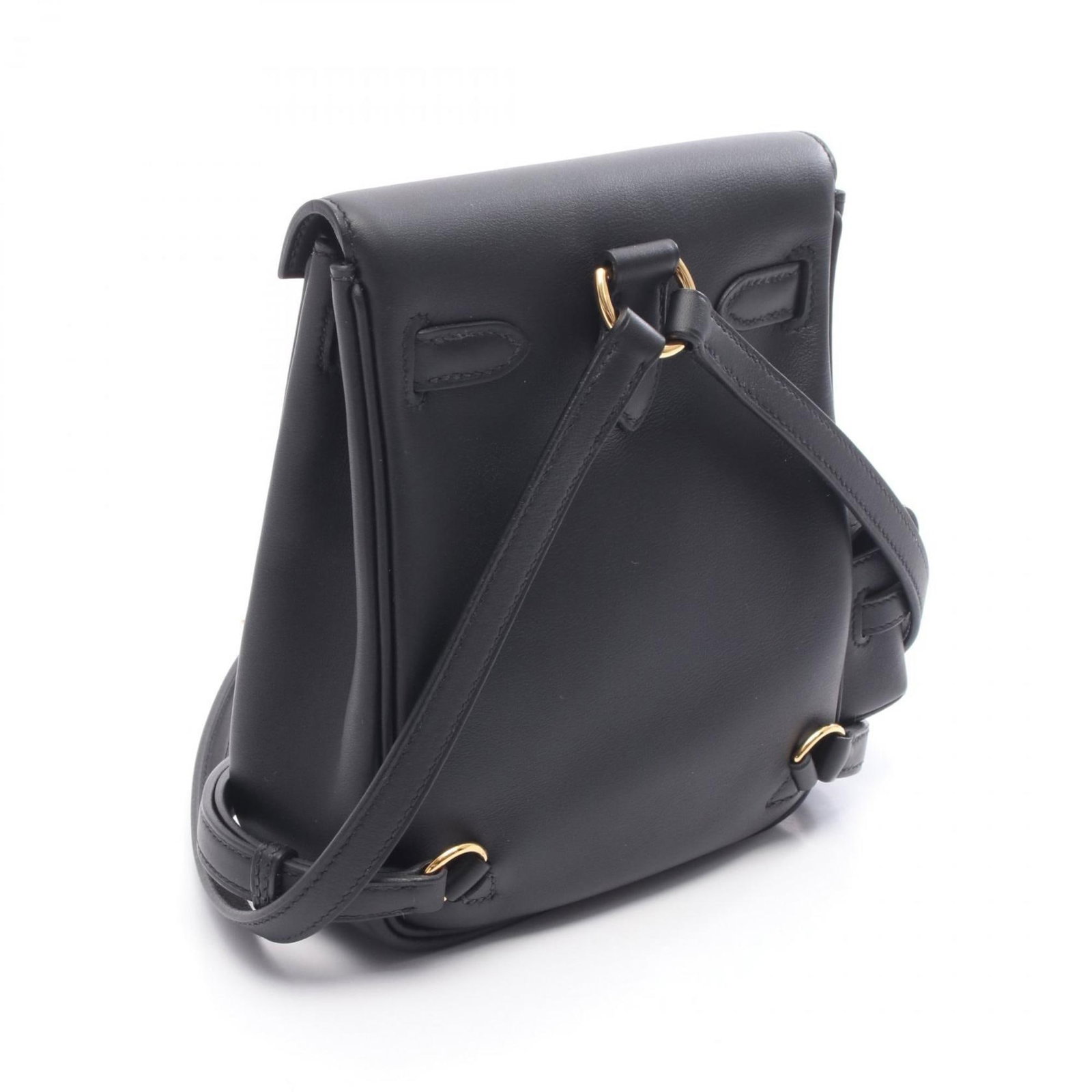 Hermes Backpack Handbag Leather - 2
