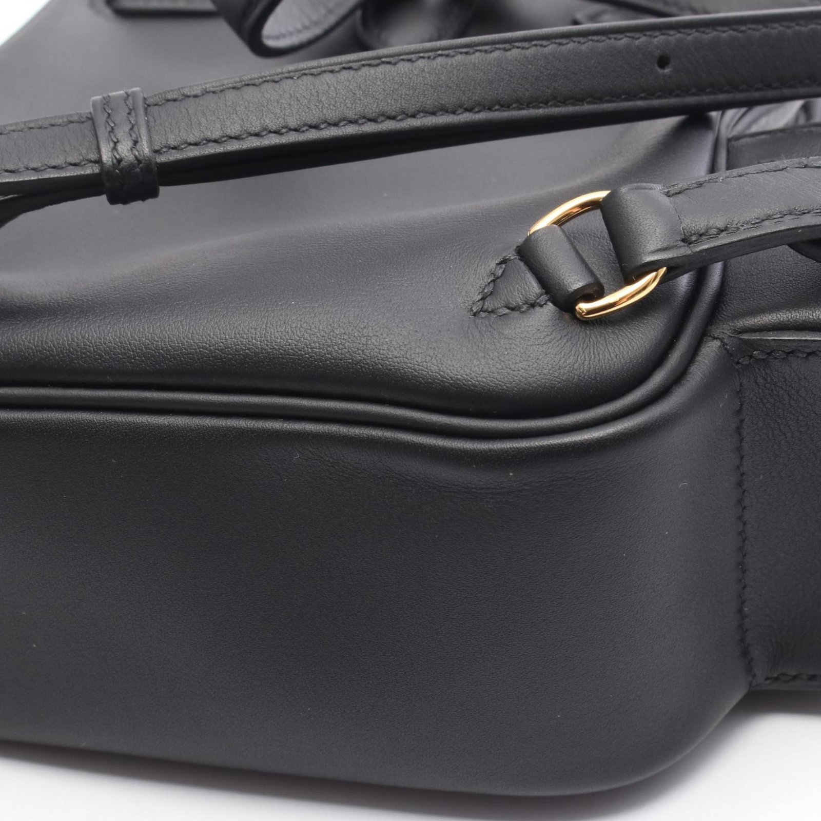 Hermes Backpack Handbag Leather - 6