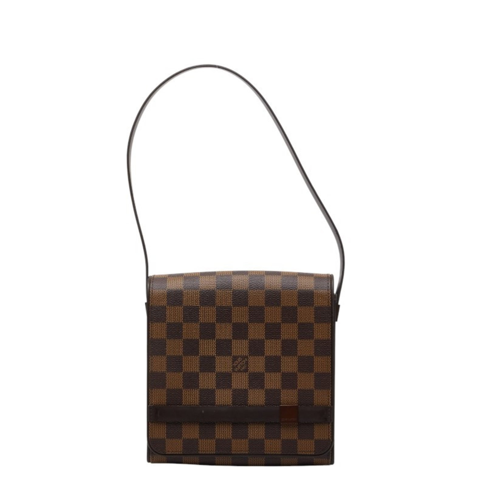 Louis Vuitton Shoulder Bag Pvc Leather: Louis Vuitton Shoulder Bag Pvc Leather The Louis Vuitton Shoulder Bag Pvc Leather features a classic design with a timeless brown color. Made from a combination of pvc and leather materials, this shou