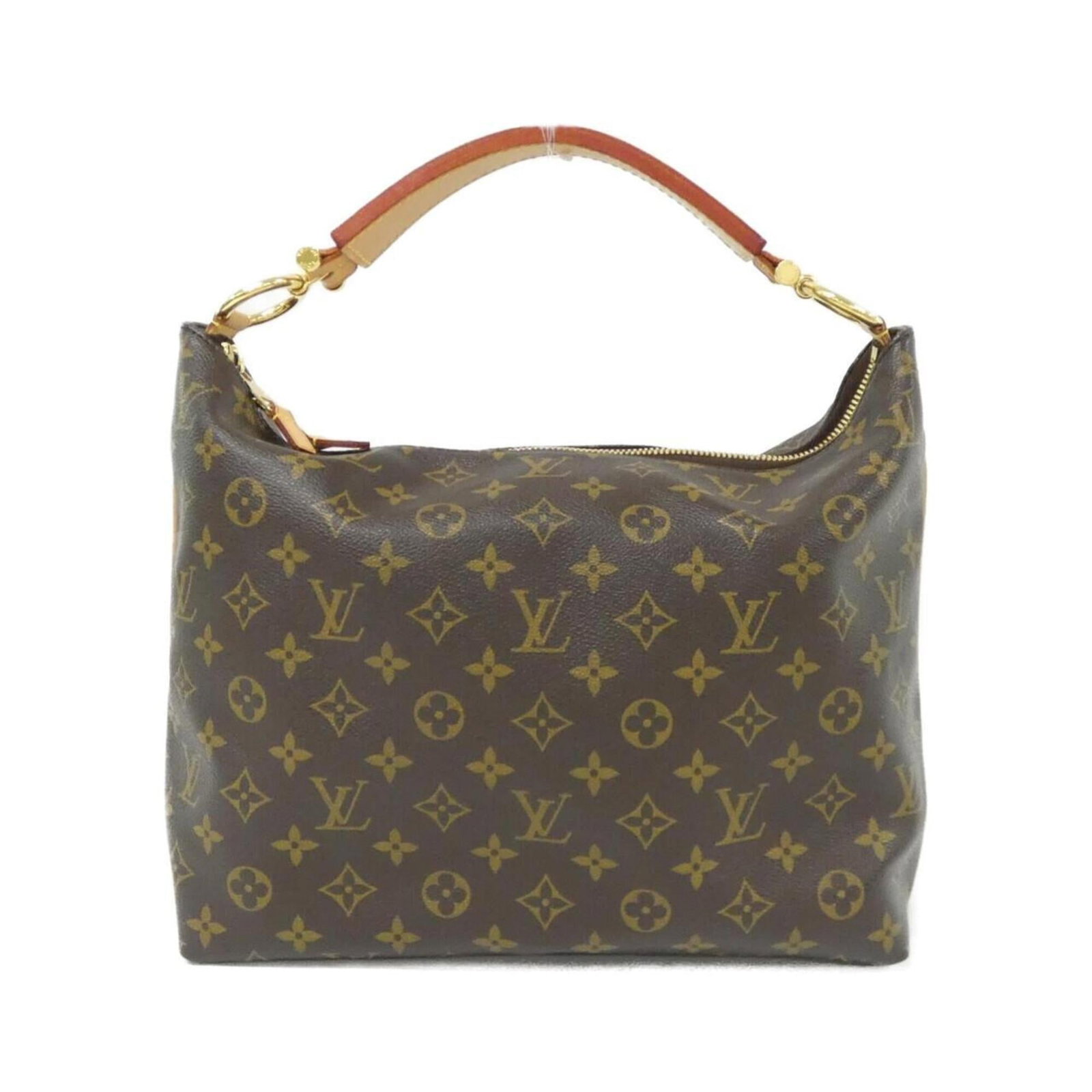 Louis Vuitton Shoulder Bag Coated Canvas: Louis Vuitton Shoulder Bag Coated Canvas The Louis Vuitton Shoulder Bag Coated Canvas boasts a timeless design with its classic gold hardware and luxurious coated canvas material. With a few subtle