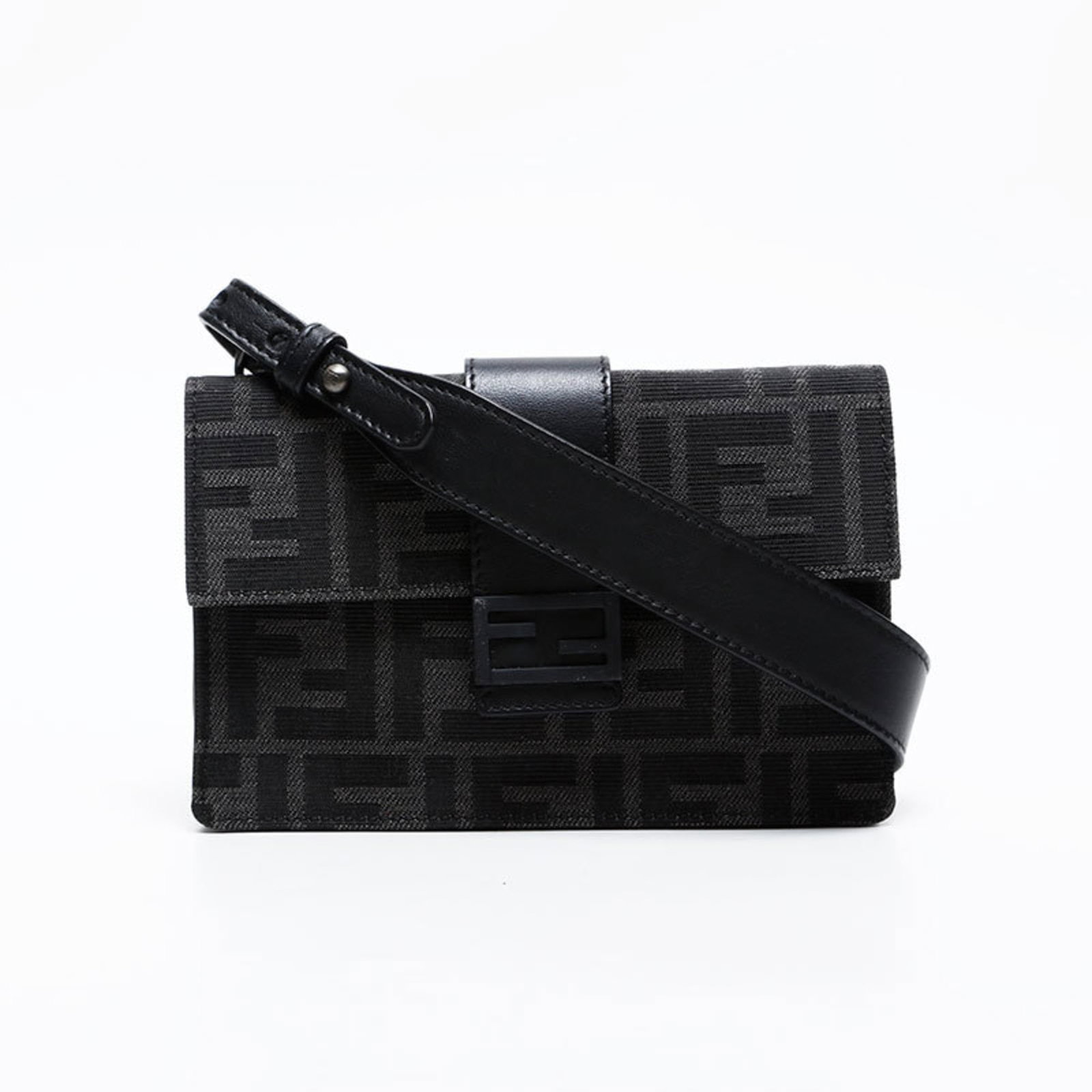 Fendi Shoulder Bag: Fendi Shoulder Bag The Fendi shoulder bag boasts sleek black design with clean lines and classic style. Its spacious interior and adjustable strap make it a practical choice for everyday use. With its
