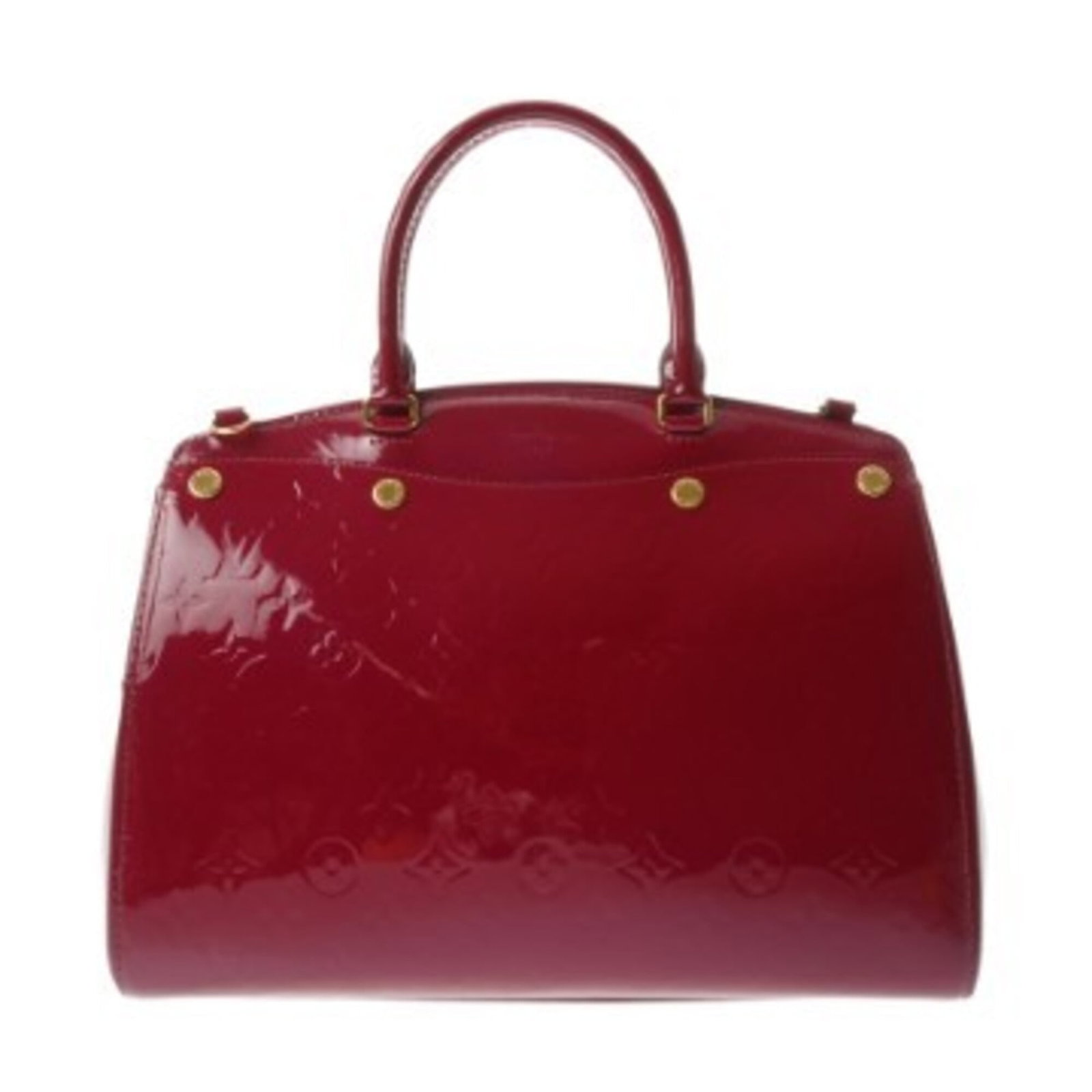 Louis Vuitton Handbag Monogram Vernis: Louis Vuitton Handbag Monogram Vernis The Louis Vuitton Handbag Monogram Vernis is a stylish and iconic accessory featuring the brand's signature monogram pattern in Indian Rose color. This used