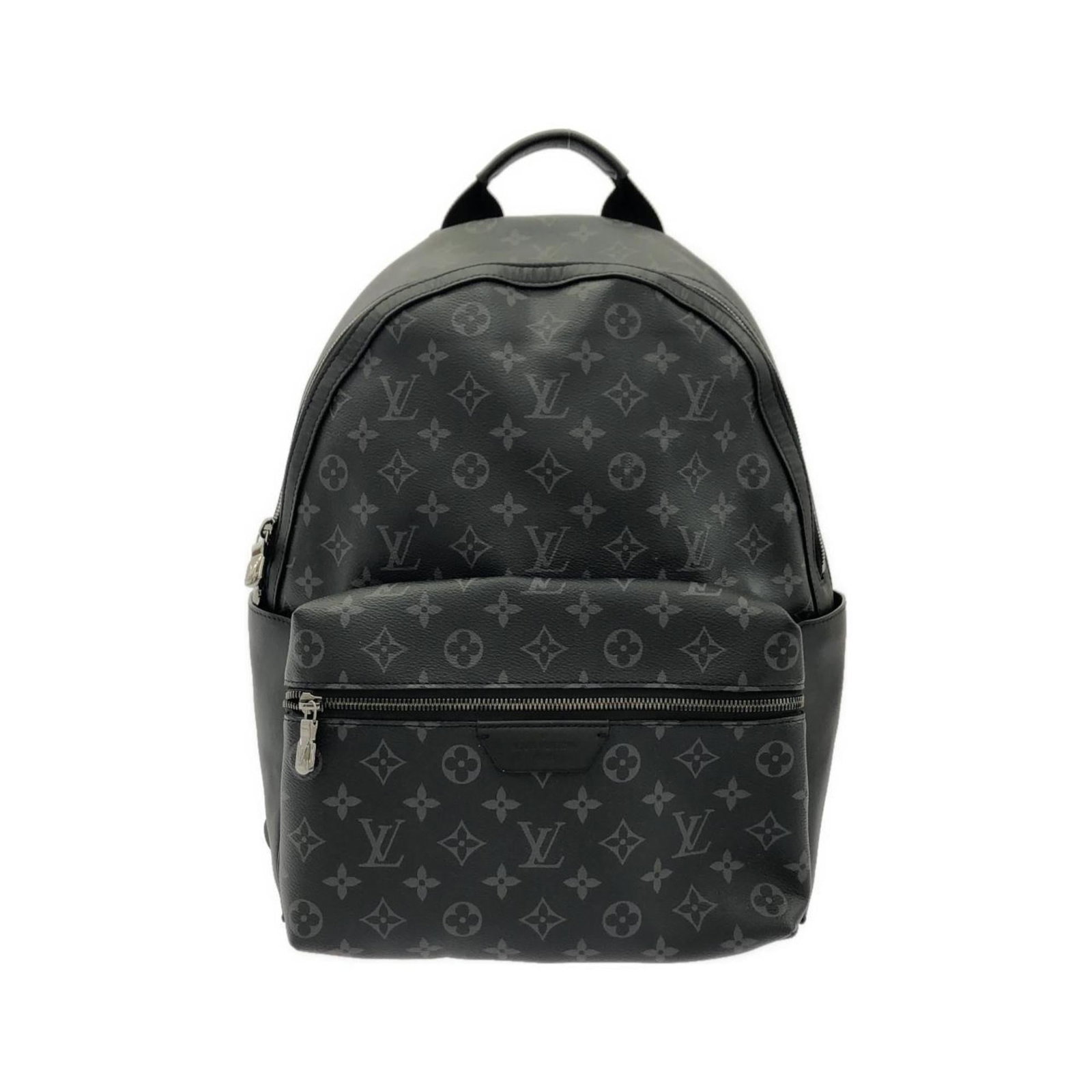 Louis Vuitton Backpack Coated Canvas: Louis Vuitton Backpack Coated Canvas The Louis Vuitton Backpack Coated Canvas features a sleek black design with silver hardware, adding a touch of sophistication to any outfit. With its coated canvas