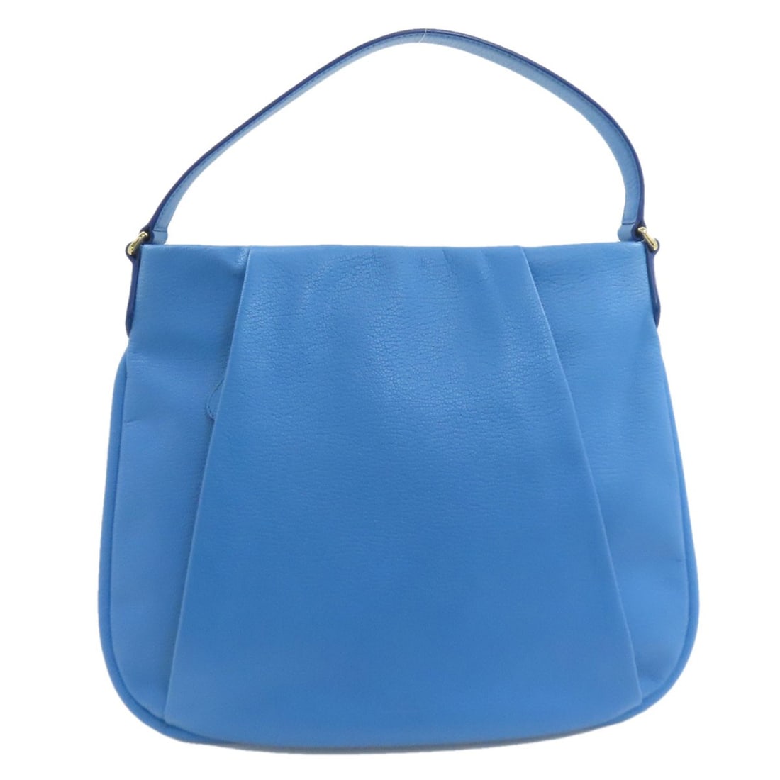 Bally Handbag Design Leather: Bally Handbag Design Leather Blue Bally Handbag Design Leather. This blue leather handbag features a classic design and exterior material made from high-quality leather. The bag's exterior color is a