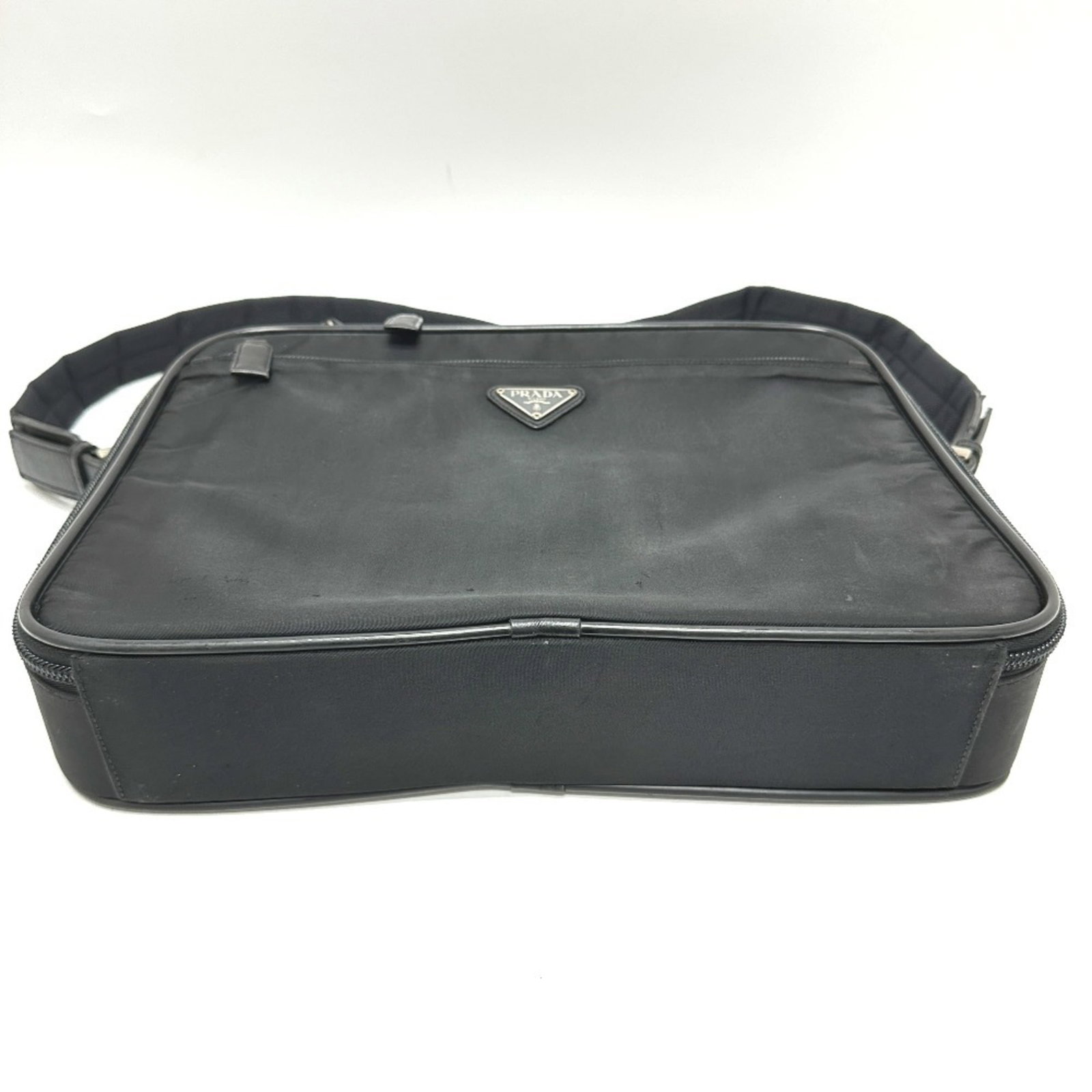 Prada Briefcase Shoulder Bag Nylon - 4
