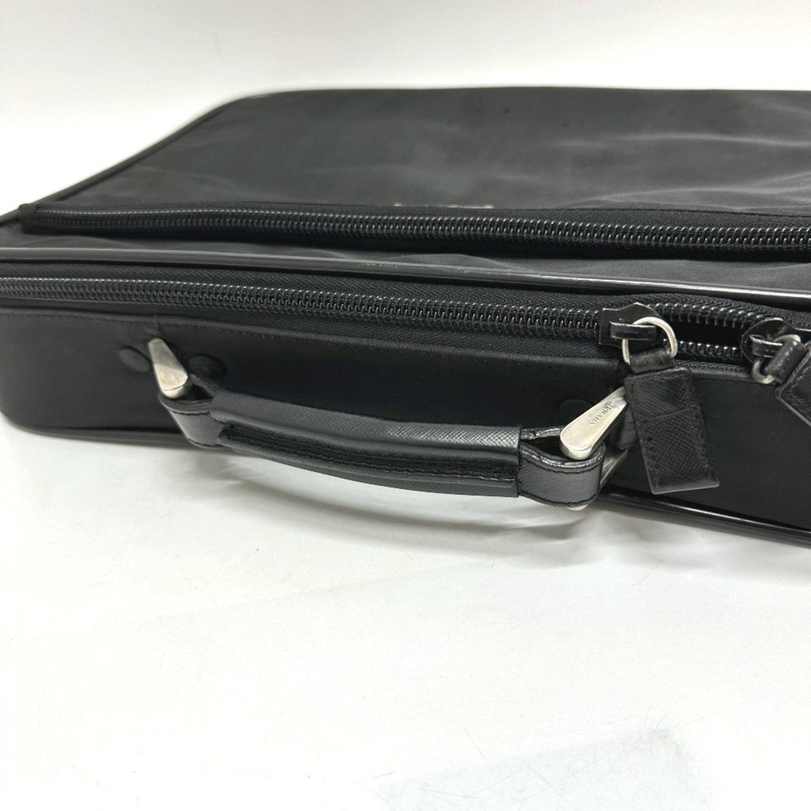 Prada Briefcase Shoulder Bag Nylon - 7