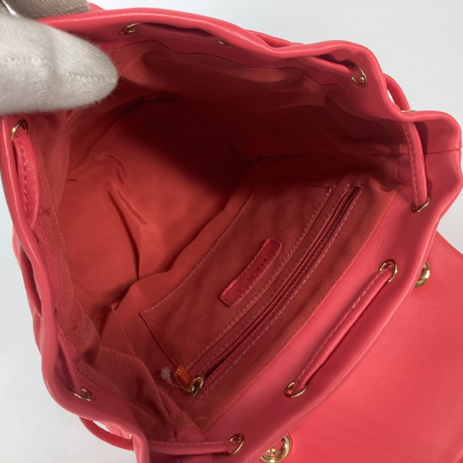 Chanel Backpack Leather - 13