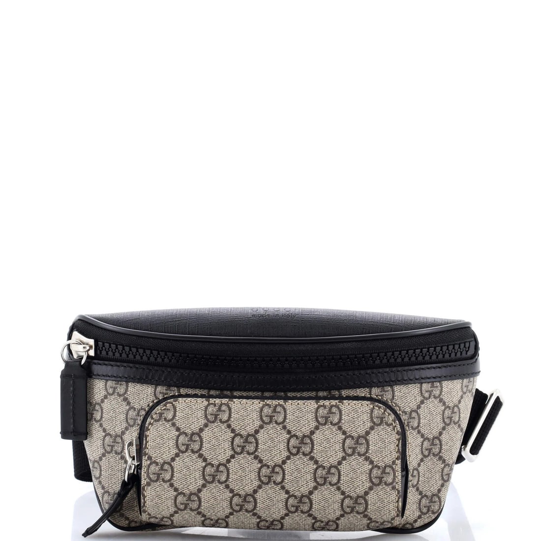 Canvas GG Coated Medium Eden Waist Bag Gucci: Canvas GG Coated Medium Eden Waist Bag Gucci Canvas GG Coated Medium Eden Waist Bag Gucci in excellent condition. This medium-sized bag features canvas coated leather exterior with minor scuffs and cr