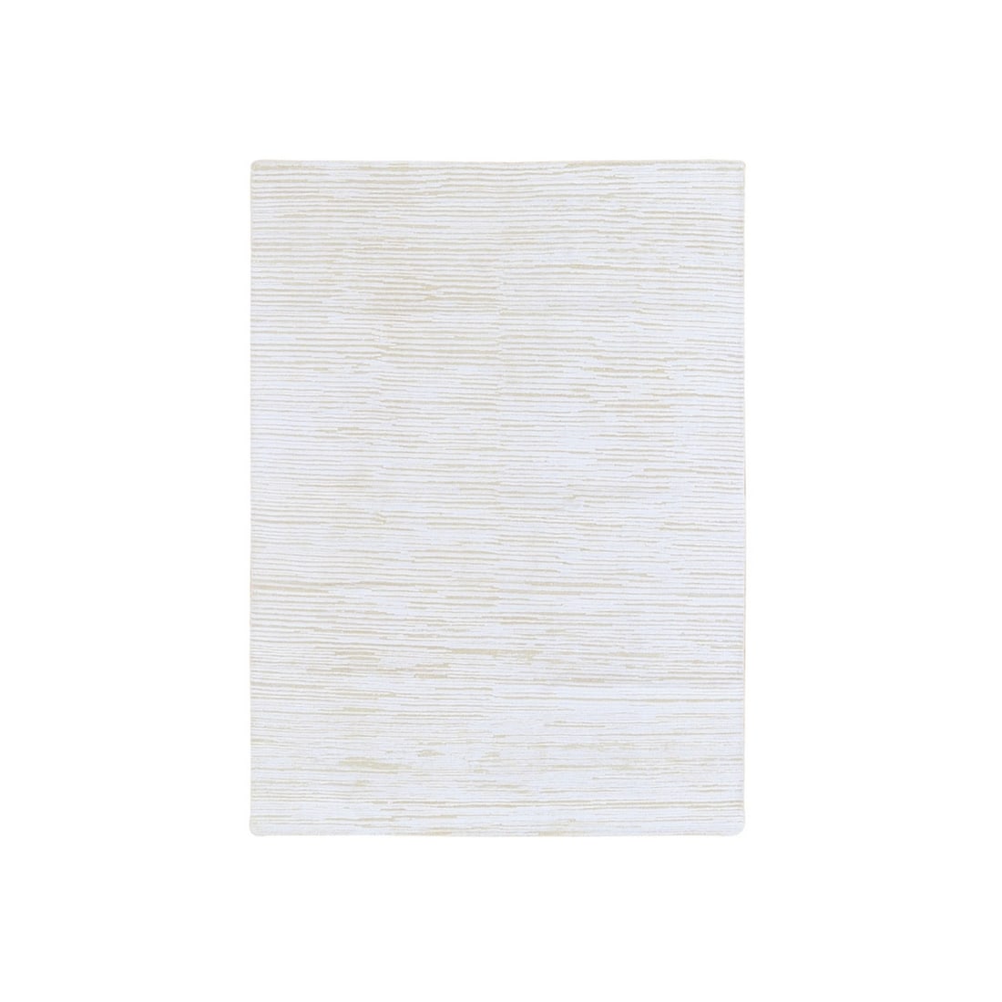 Silk rug silk wool textured tone design handmade striae rug: Silk rug silk wool textured tone design handmade striae rug Handmade with intricate detail, this 2000-year-old hand-knotted silk wool rug boasts a timeless Oriental design, woven from natural fibers. 