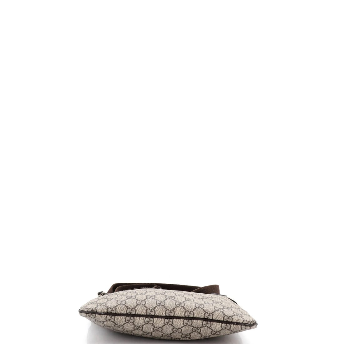Front zip flat medium messenger bag - 4