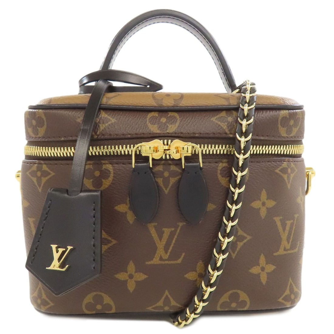 Canvas Monogram Handbag Luxury: Canvas Monogram Handbag Luxury Monogram reverse canvas exterior adds an elegant twist to this classic handbag design. The iconic LOUIS VUITTON monogram pattern is expertly woven into the exterior