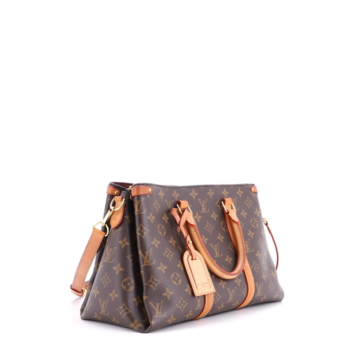 Canvas monogram tote bag - 2