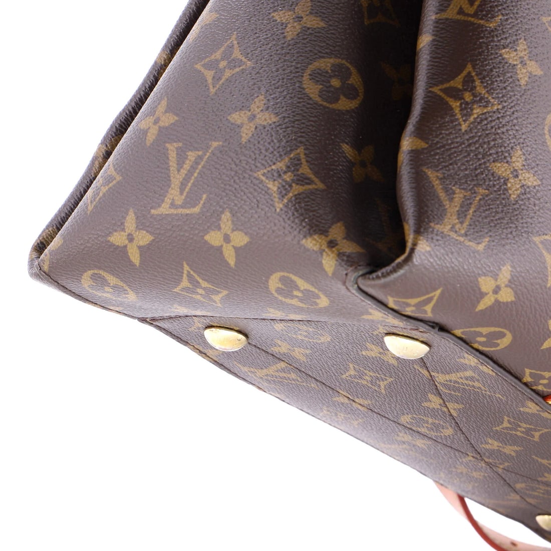 Canvas monogram tote bag - 6