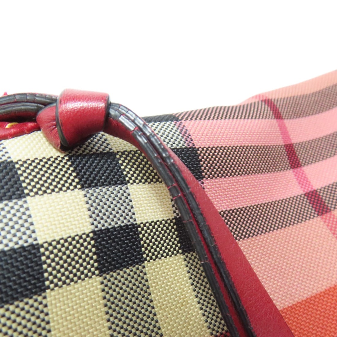 Canvas Checkpattern Burberry Bag - 15