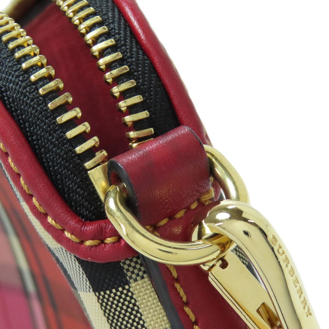 Canvas Checkpattern Burberry Bag - 16