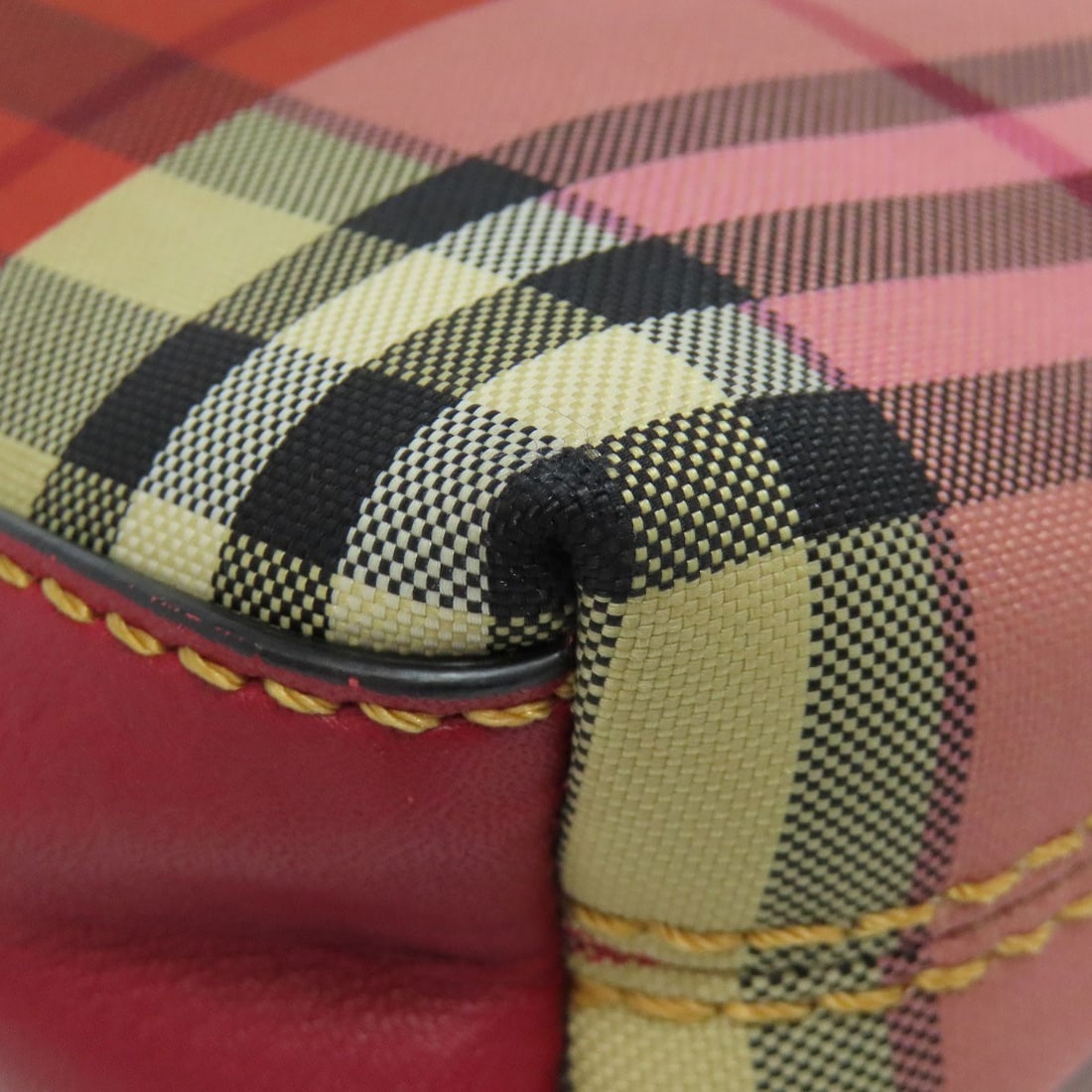 Canvas Checkpattern Burberry Bag - 20