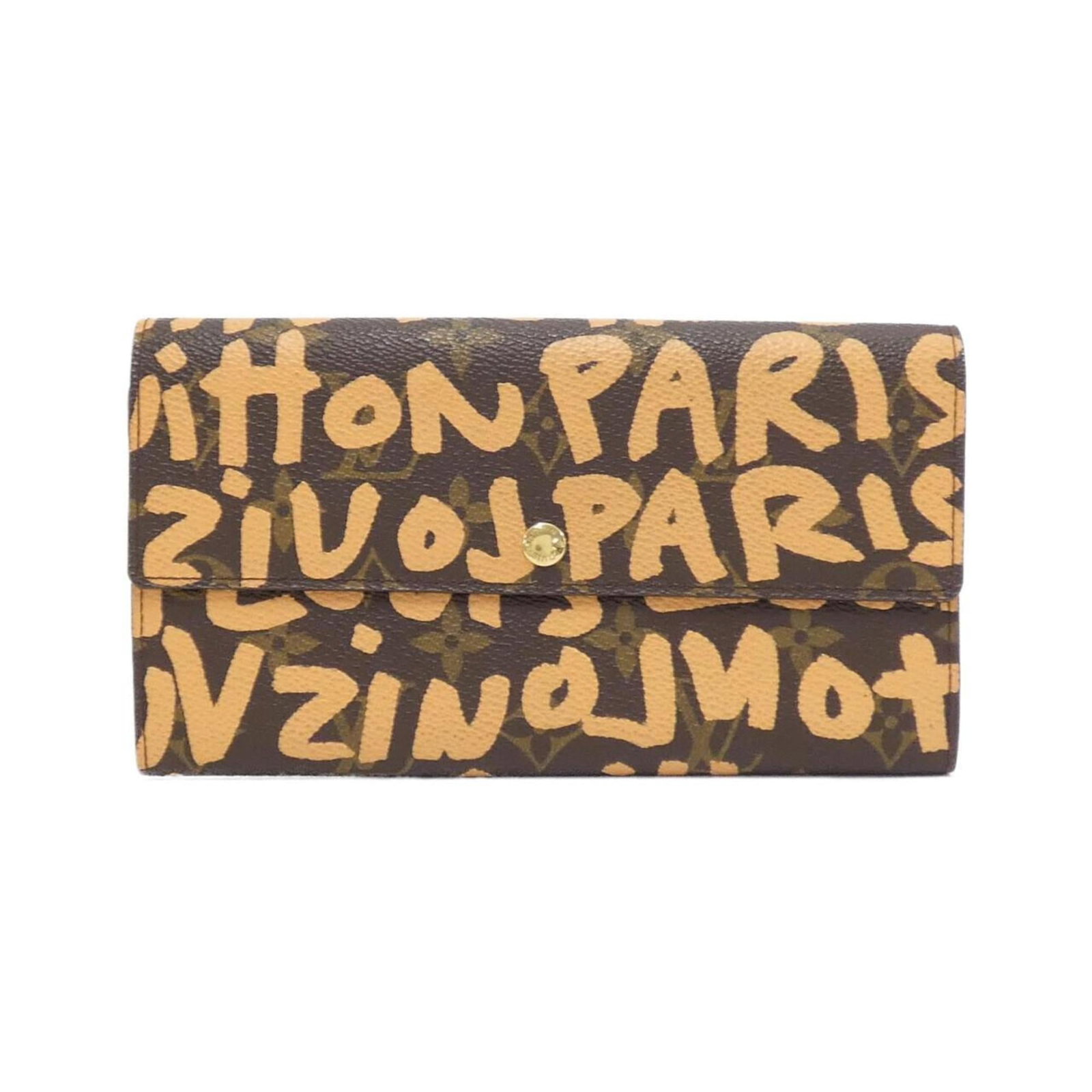 Louis Vuitton Long Wallet (Bi-Fold) Coated Canvas: Louis Vuitton Long Wallet (Bi-Fold) Coated Canvas The Louis Vuitton Long Wallet (Bi-Fold) Coated Canvas boasts a classic design with a durable coated canvas material, featuring a timeless Marron and
