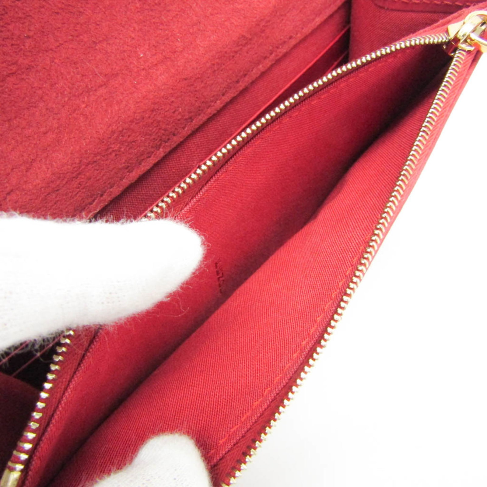 Fendi Chain/Shoulder Wallet Leather - 5