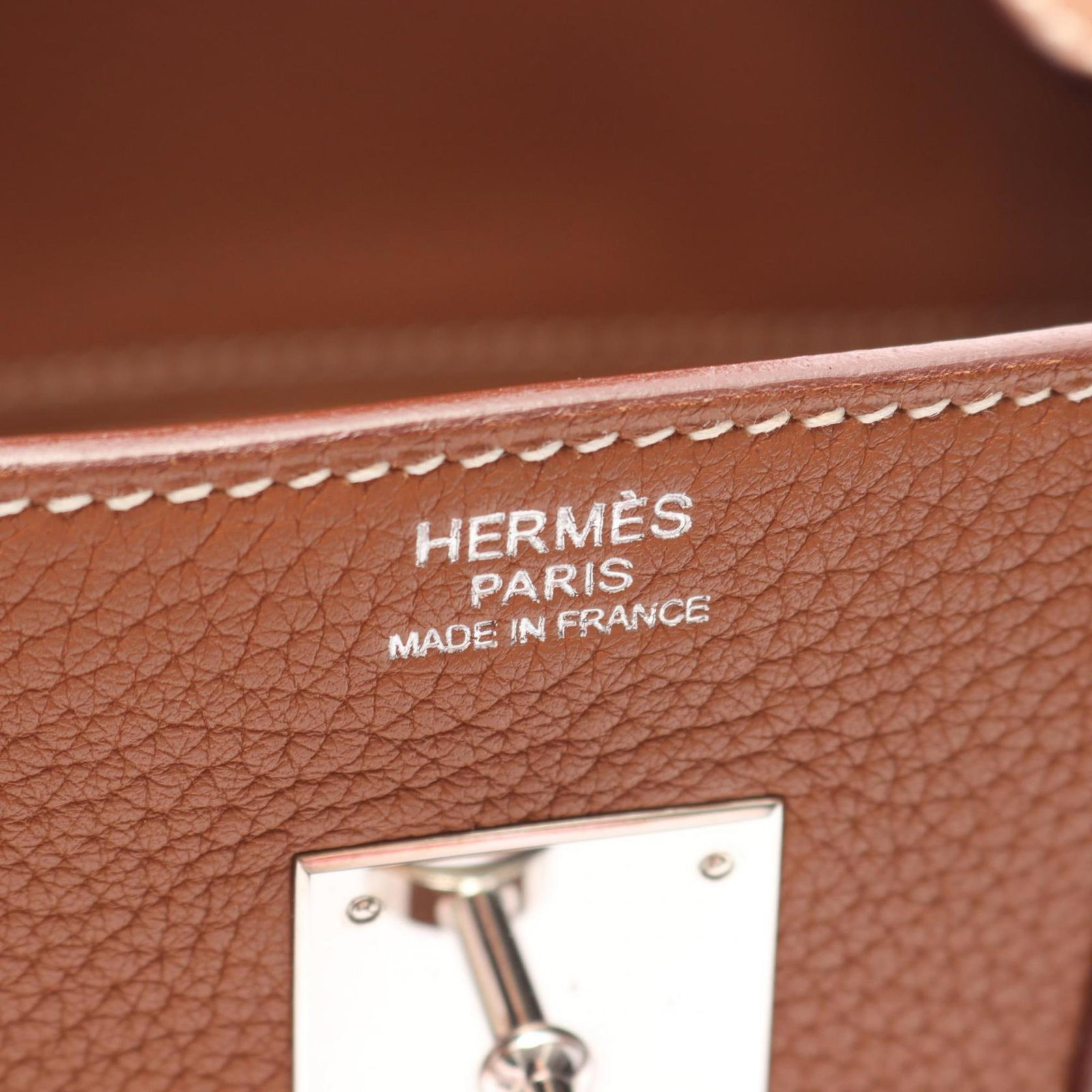 Hermes Handbag Leather - 4