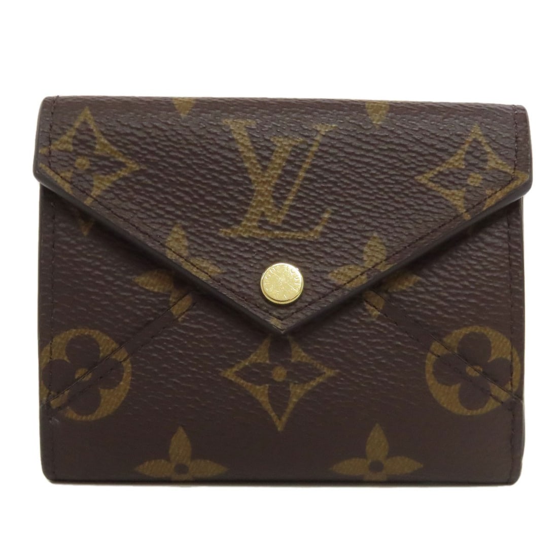 Strict rules apply to original items: Strict rules apply to original items Monogram canvas Bifold Wallet with Coin Pocket - A classic design from LOUIS VUITTON. This brown bifold wallet features a rose ballerine type and coin pocket, maki