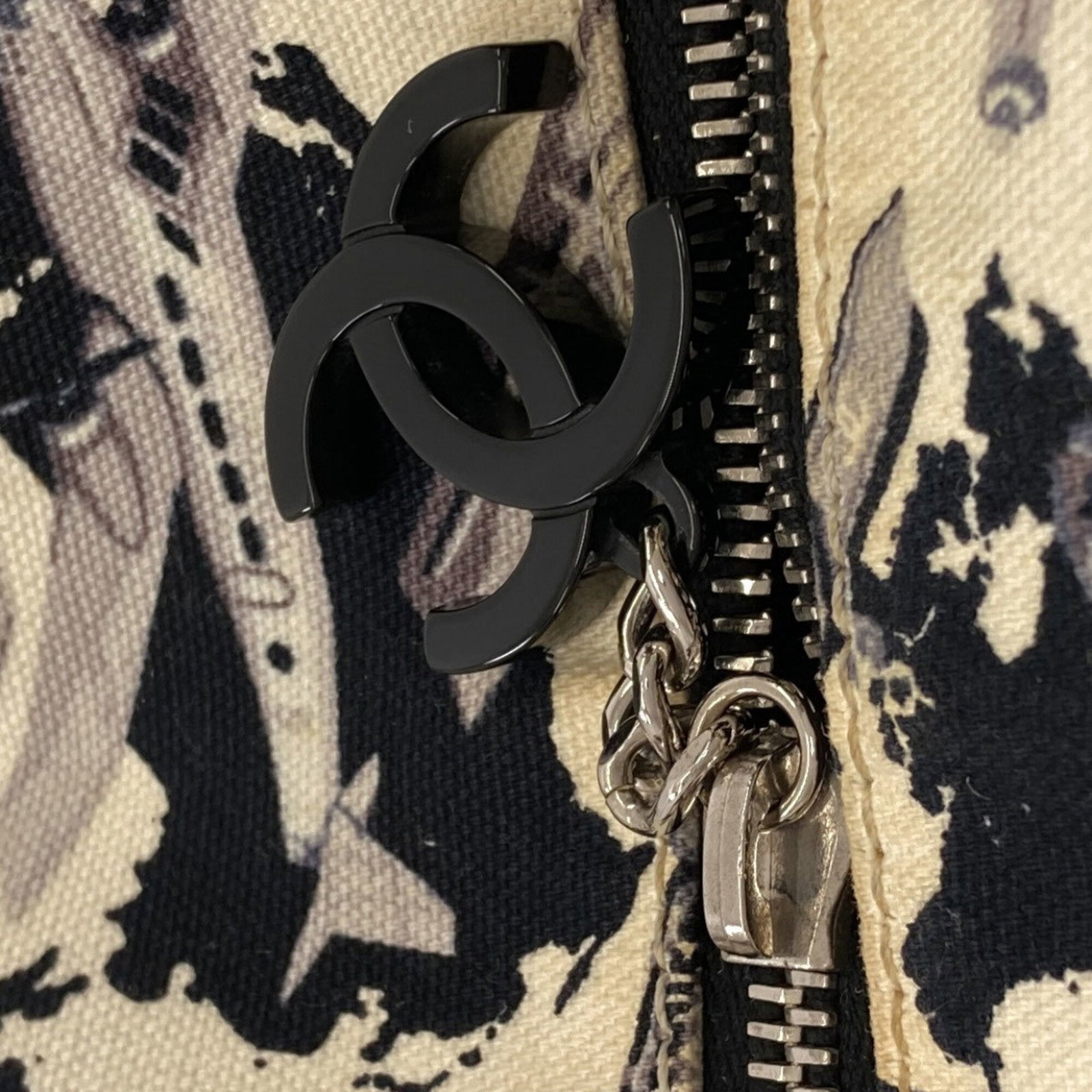 Chanel Handbag Canvas - 11