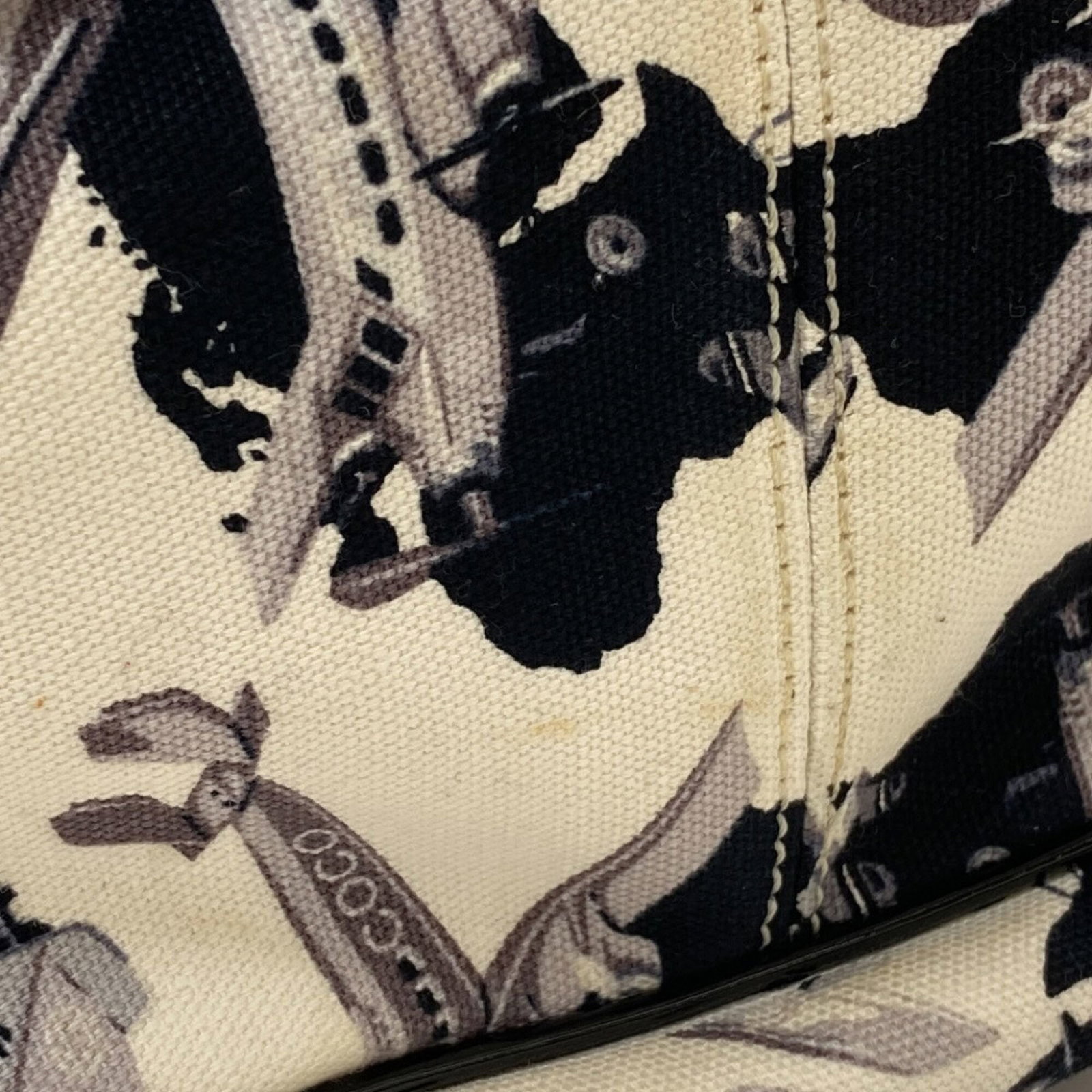 Chanel Handbag Canvas - 12