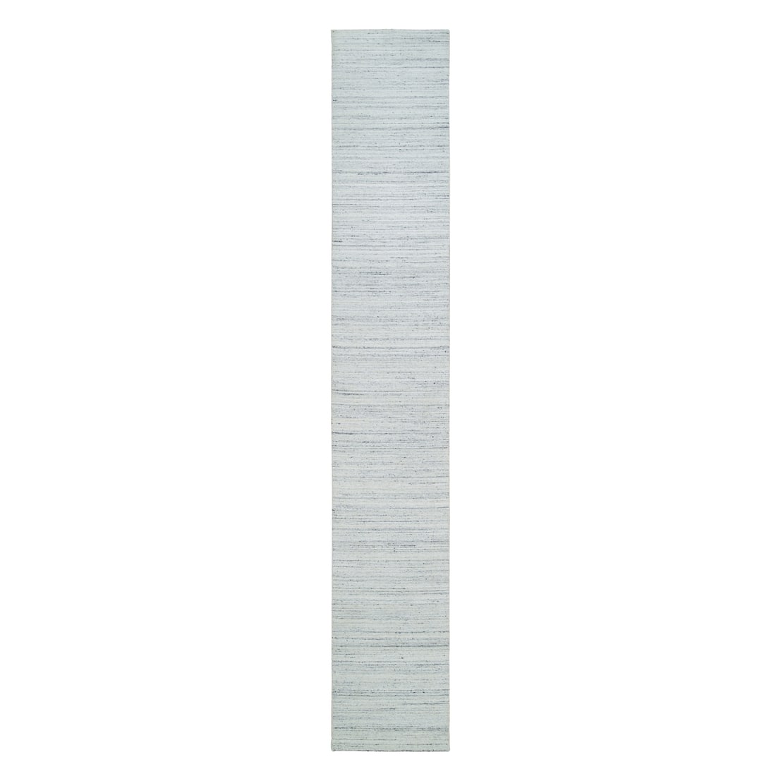 Ivory wool handloomed oriental rug (1 of 8)