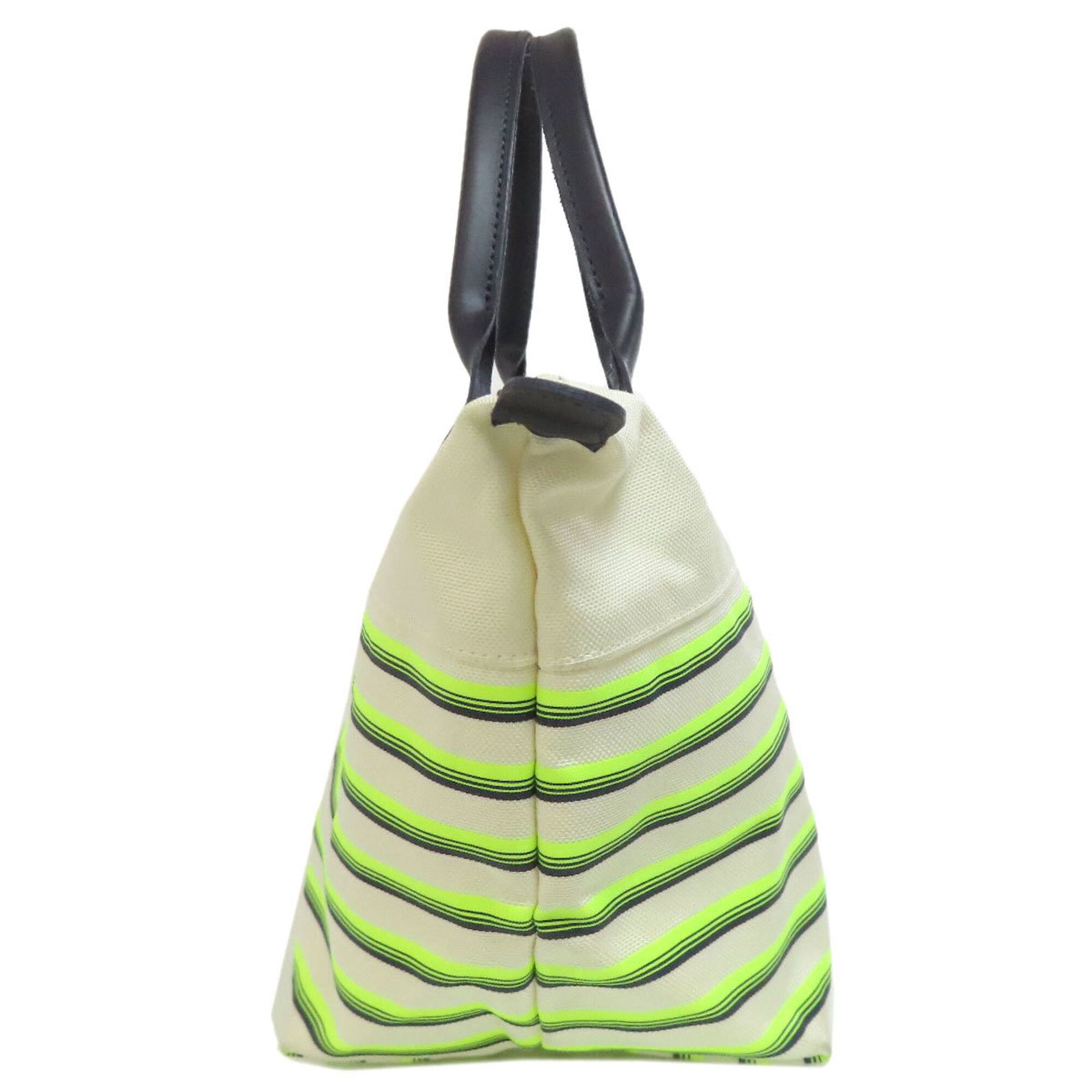 Longchamp Handbag Nylon Canvas Leather - 3