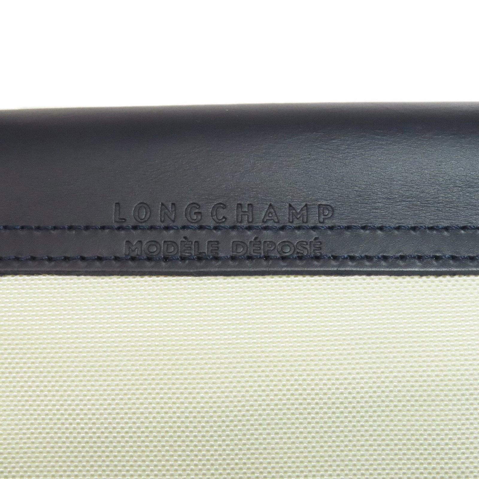 Longchamp Handbag Nylon Canvas Leather - 8