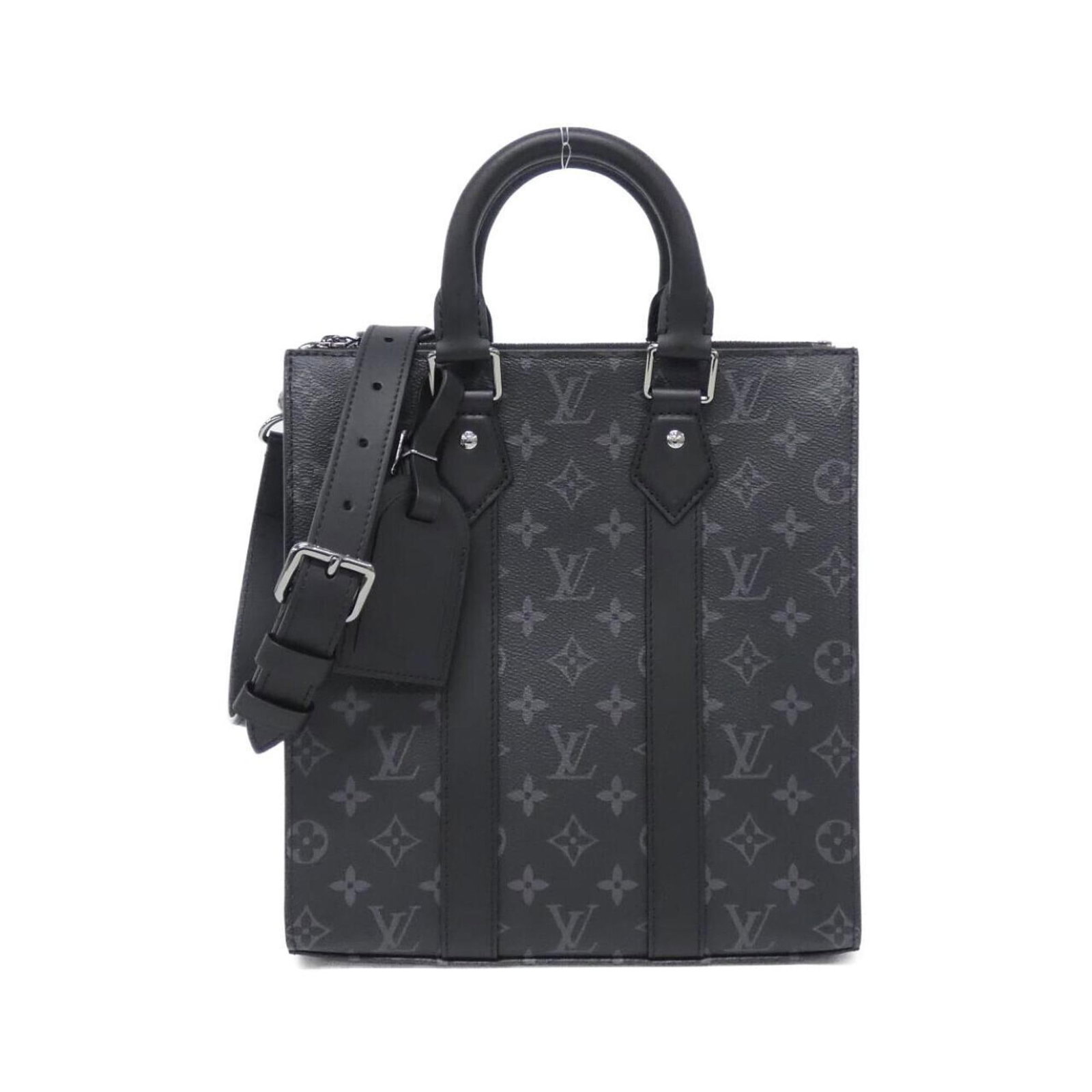Louis Vuitton Handbag Coated Canvas: Louis Vuitton Handbag Coated Canvas The Louis Vuitton Handbag Coated Canvas is a stylish and versatile accessory with a black finish. Measuring 29cm x 26cm x 6cm, this handbag features coated canvas