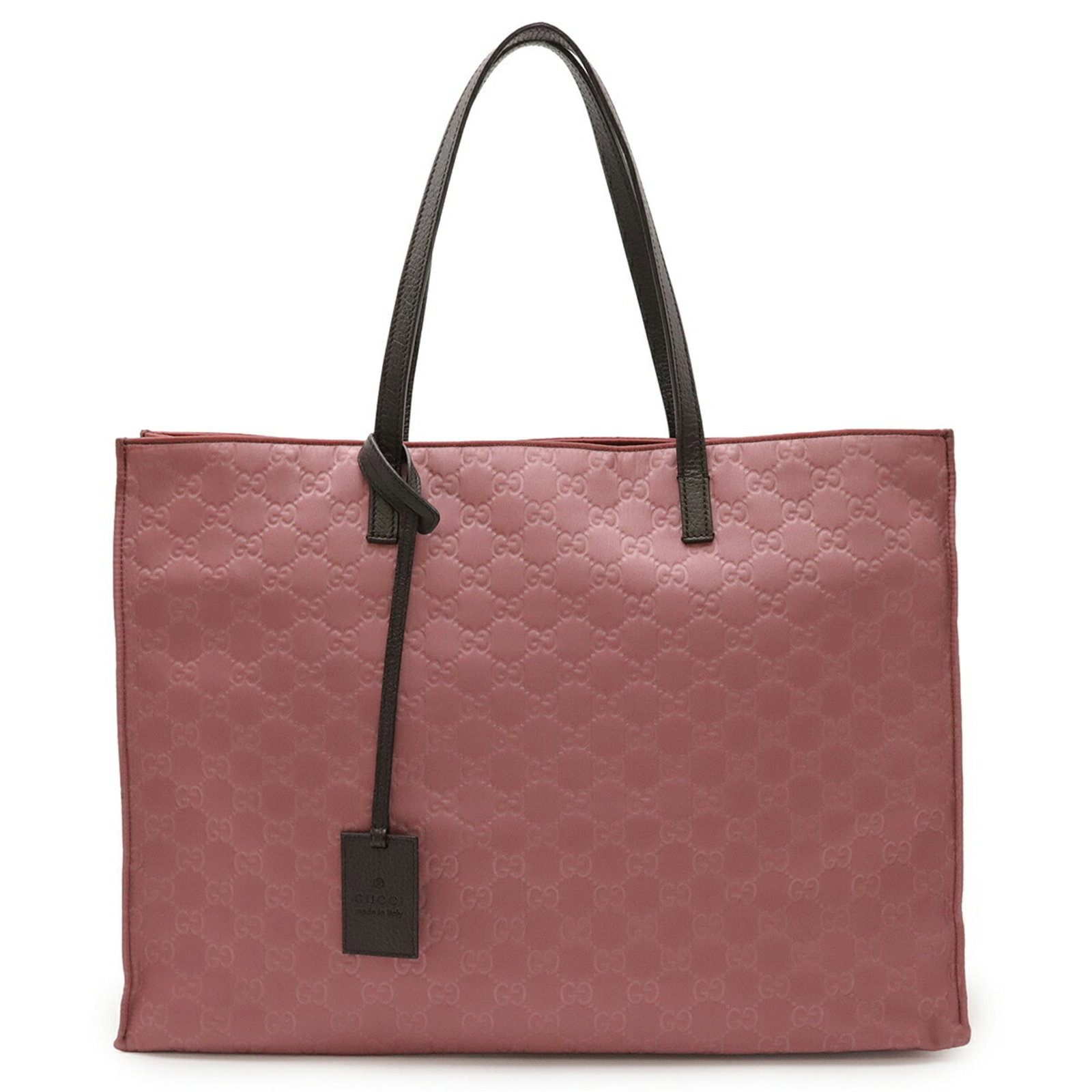 Gucci Handbag Shoulder Bag Tote Bag Nylon Leather: Gucci Handbag Shoulder Bag Tote Bag Nylon Leather Dark Brown and Pink Gucci Handbag Shoulder Bag Tote Bag Nylon Leather for Women.This used Gucci shoulder bag features a unique combination of nylon